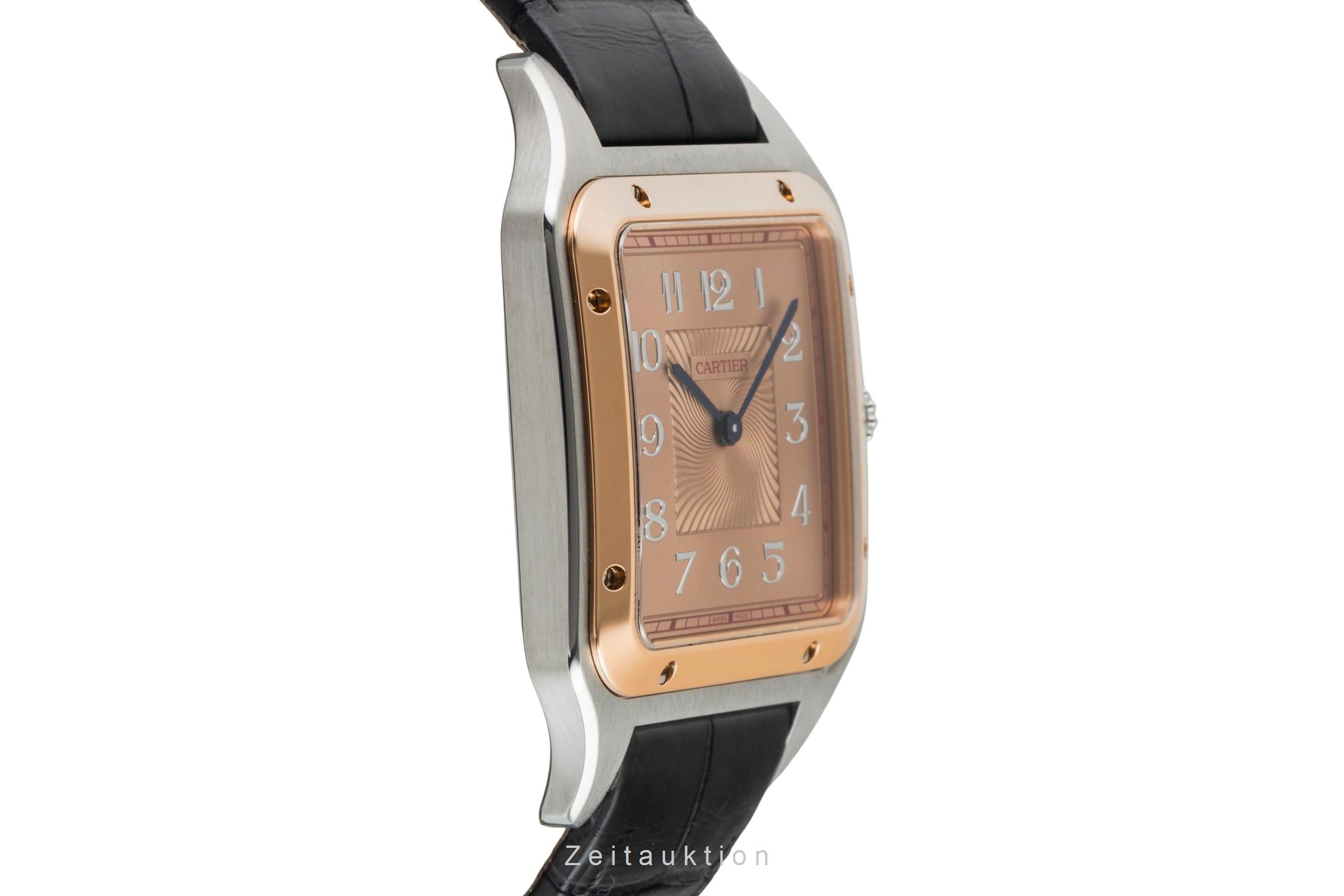 Cartier Santos Dumont acier / or  à remontage manuel montre pour hommes W2SA0025 Limited  [2602469]
