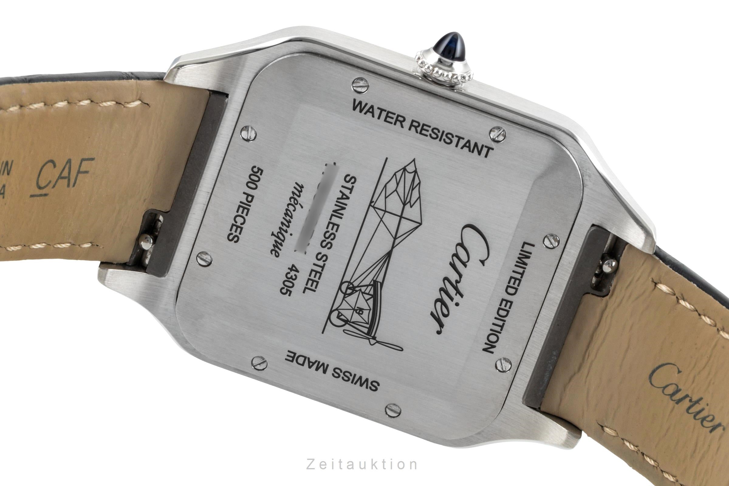 Cartier Santos Dumont acier / or  à remontage manuel montre pour hommes W2SA0025 Limited  [2602469]