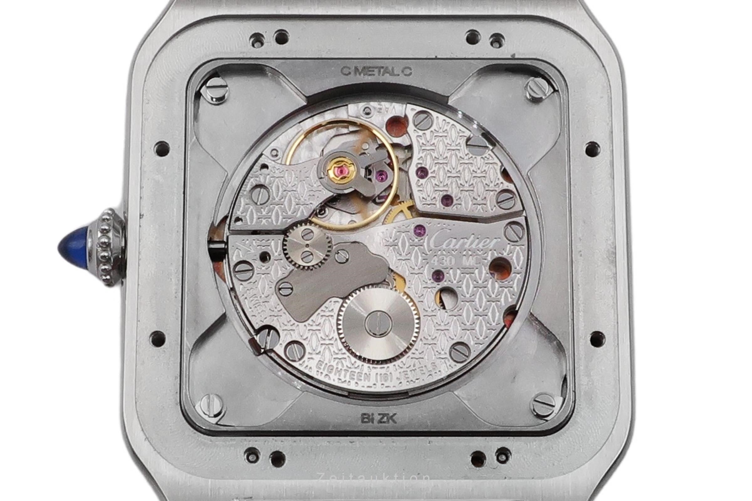 Cartier Santos Dumont acier / or  à remontage manuel montre pour hommes W2SA0025 Limited  [2602469]