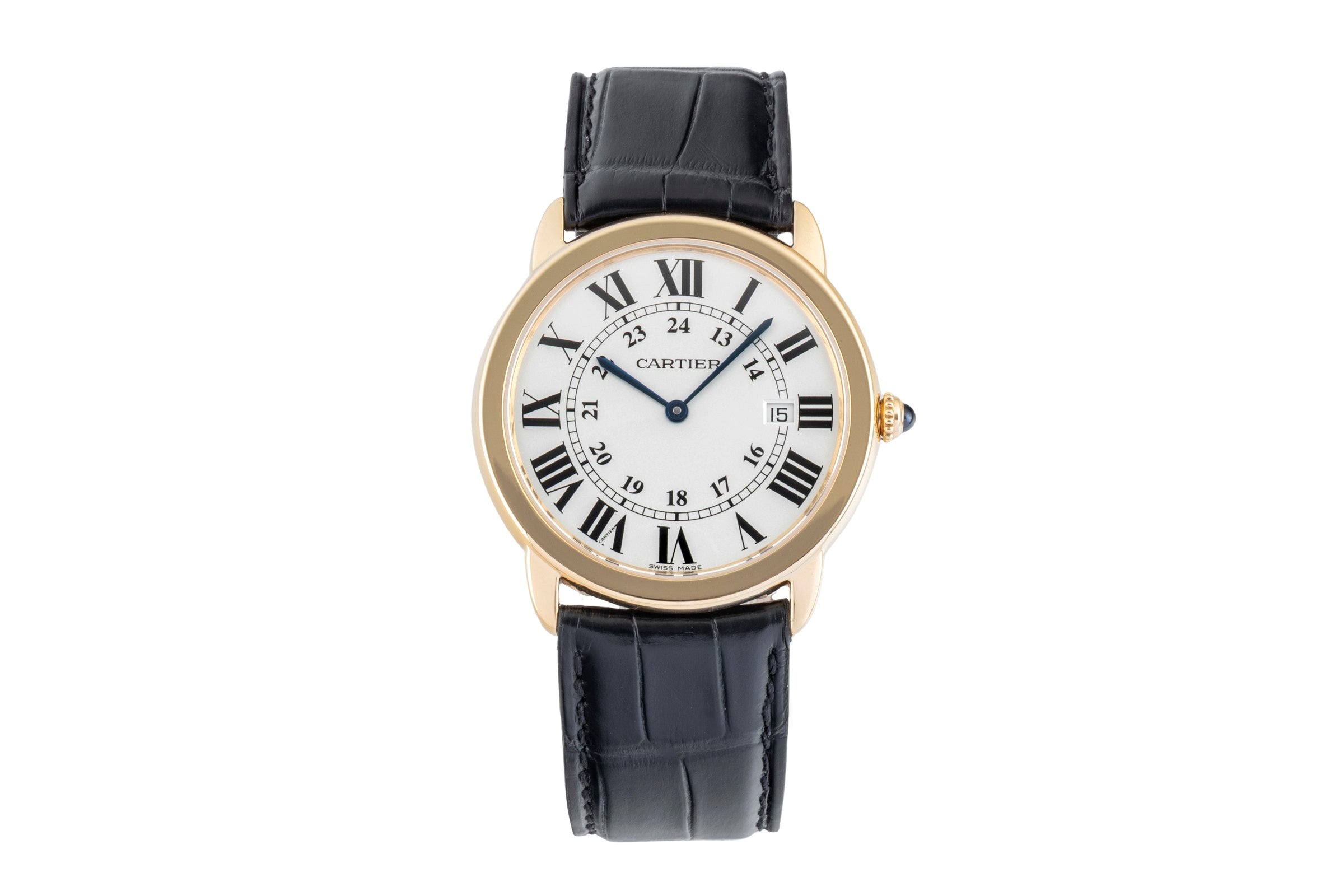 Cartier Ronde Solo steel / gold quartz unisex W6700455  [2602471]