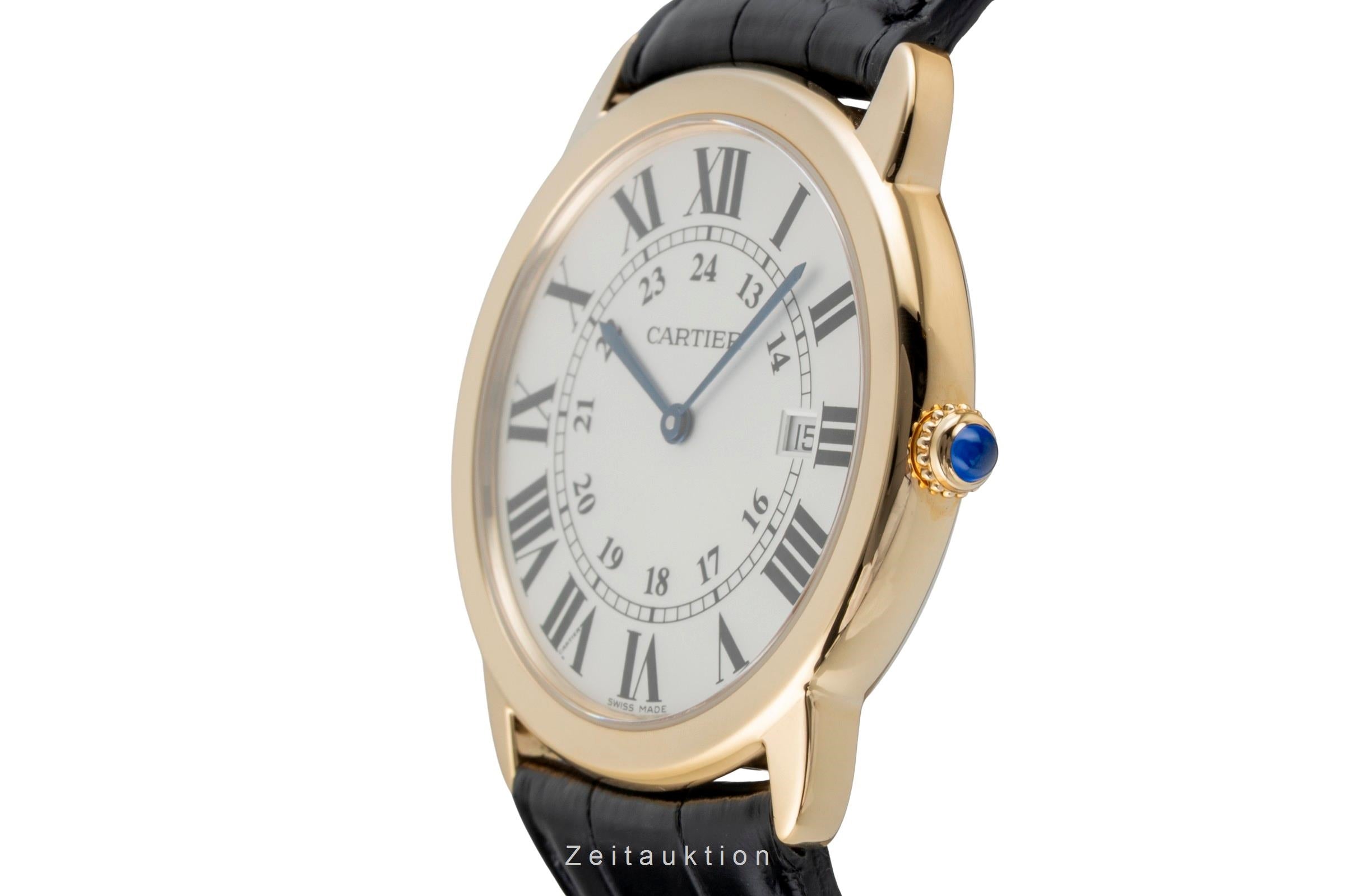 Cartier Ronde Solo acier / or  quartz unisexe W6700455  [2602471]