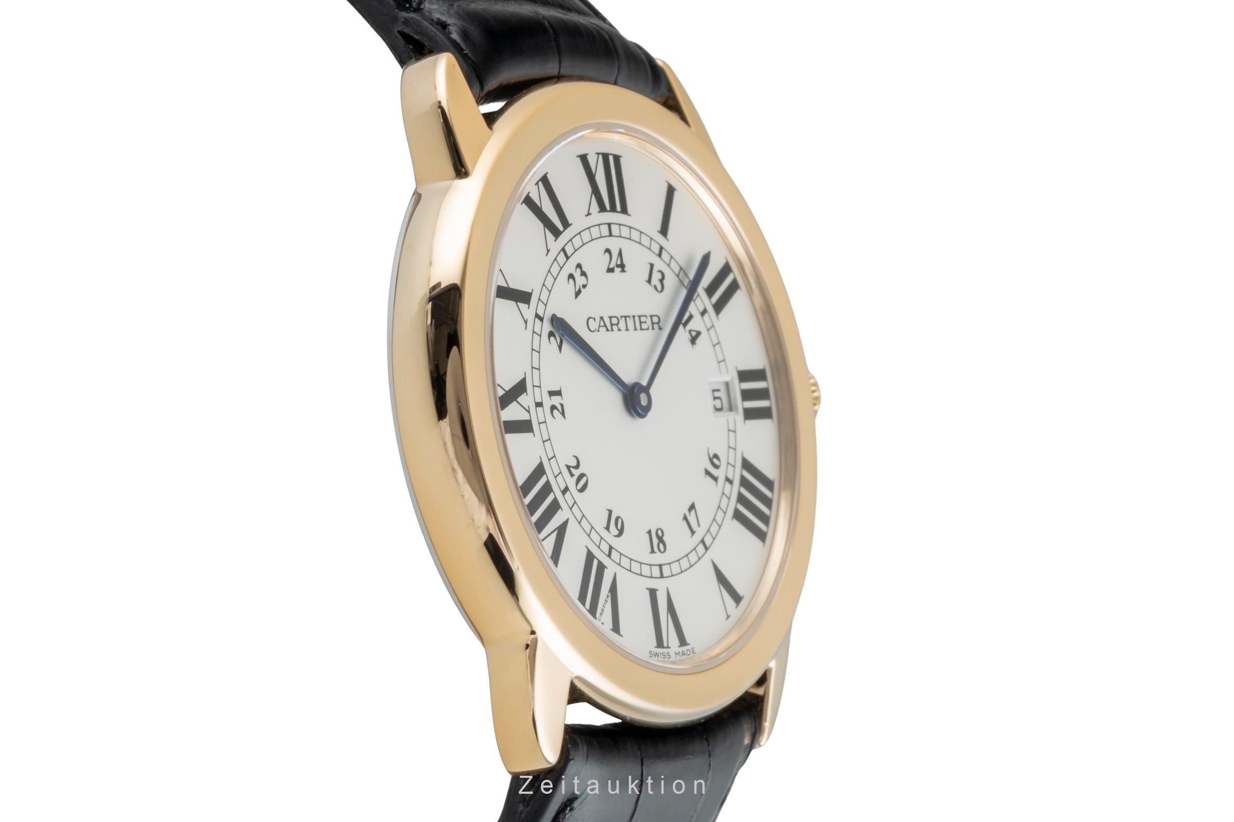 Cartier Ronde Solo acier / or  quartz unisexe W6700455  [2602471]