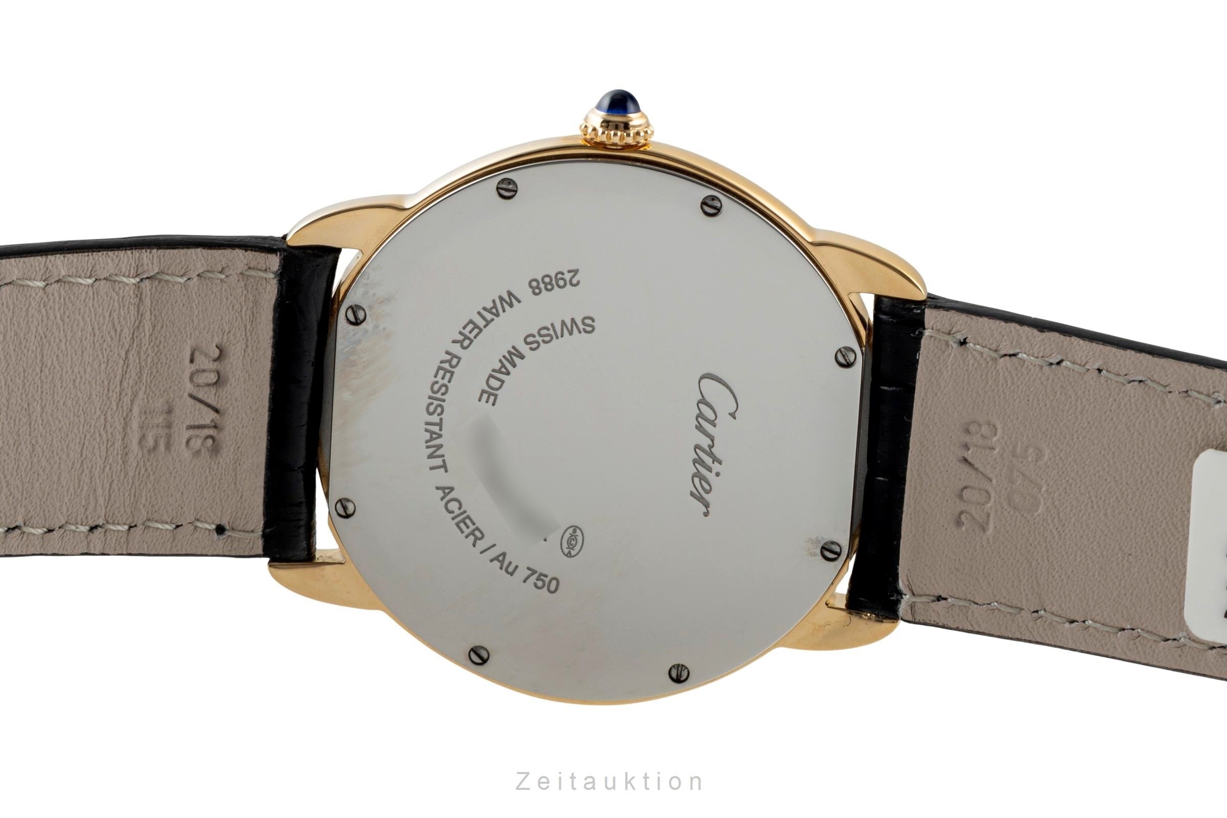 Cartier Ronde Solo acier / or  quartz unisexe W6700455  [2602471]