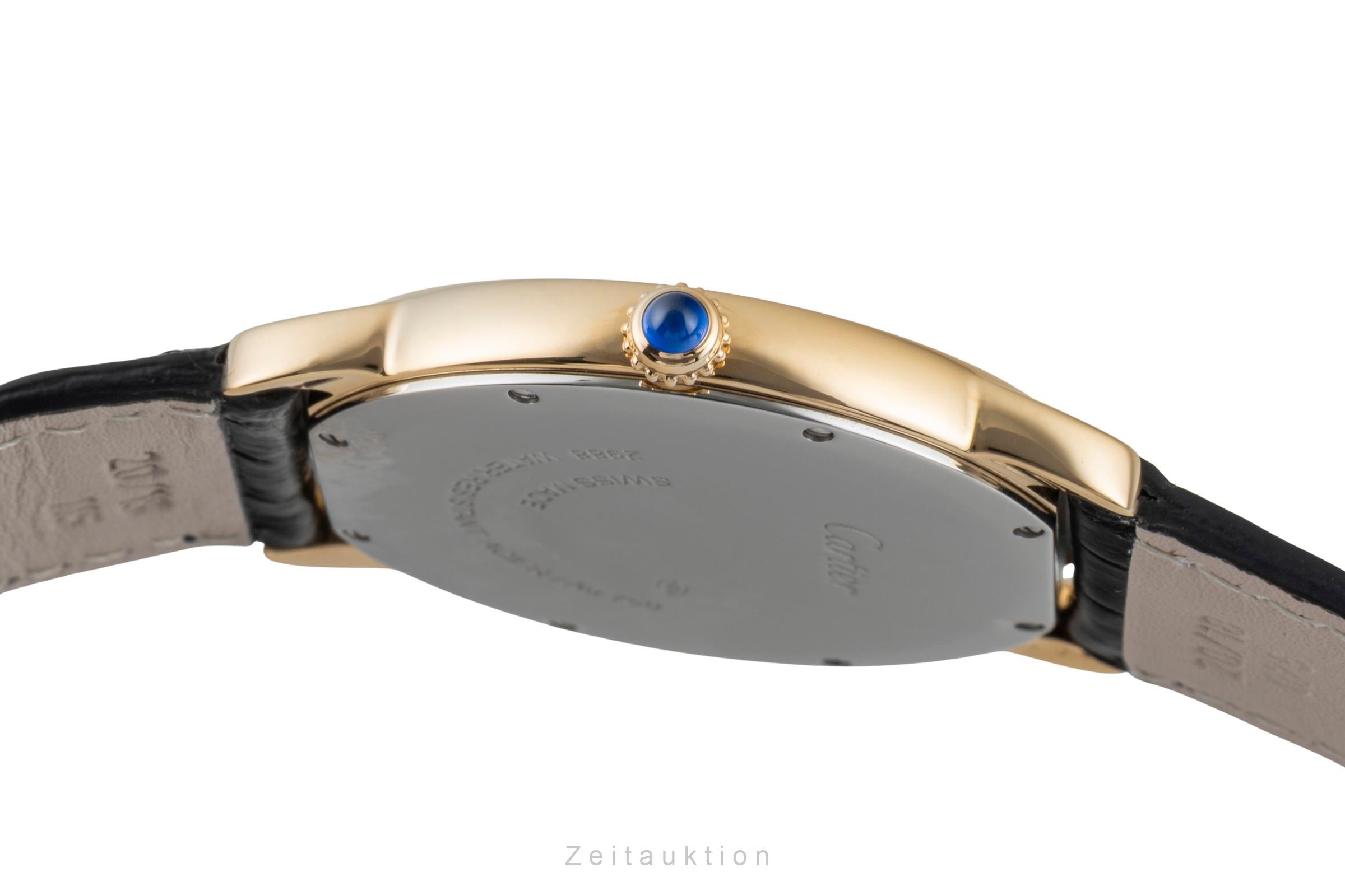 Cartier Ronde Solo acier / or  quartz unisexe W6700455  [2602471]