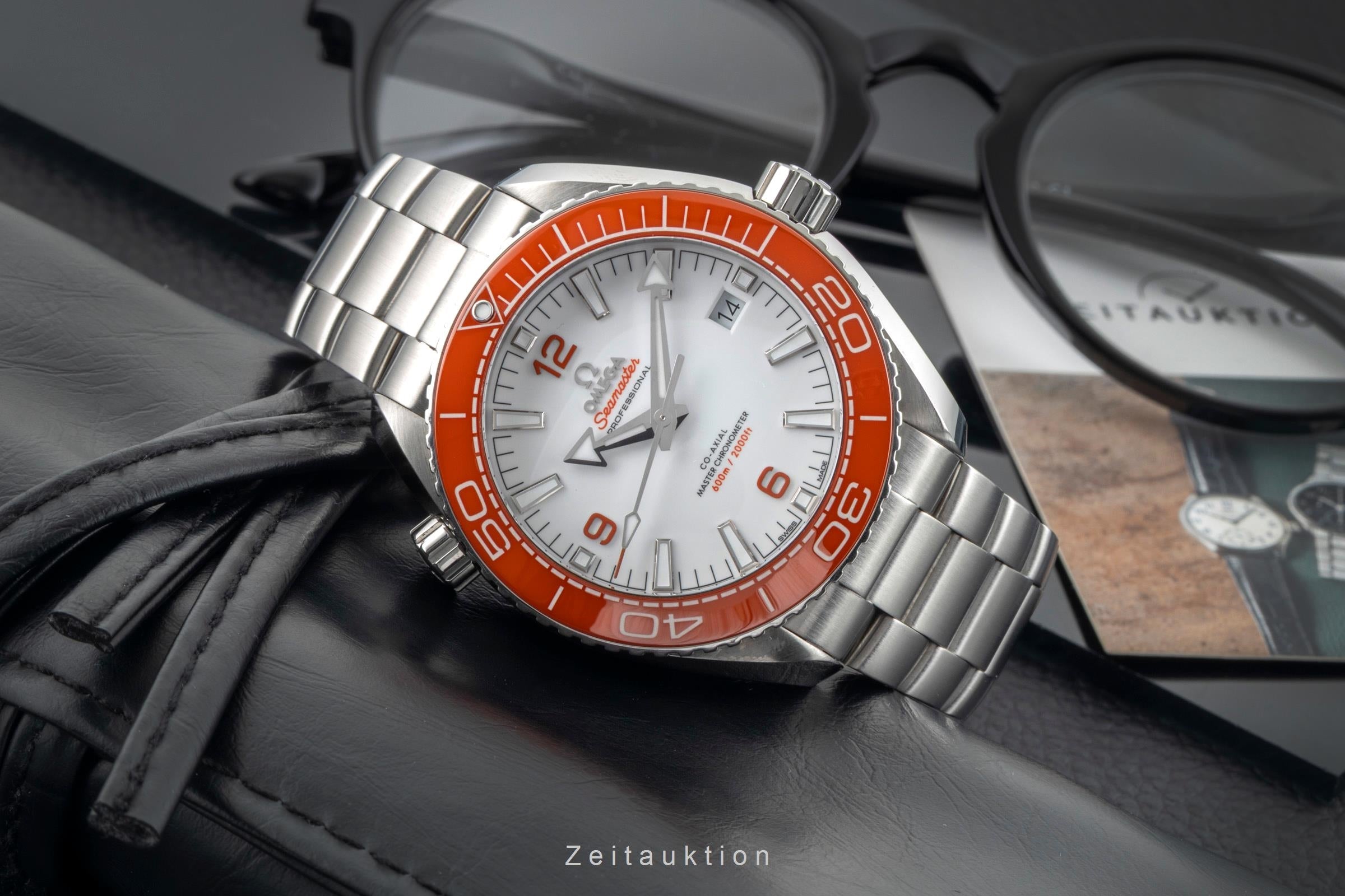 Omega Seamaster acero automático reloj para caballeros 215.30.44.21.04.001 LP: 9300EUR  [2602472]