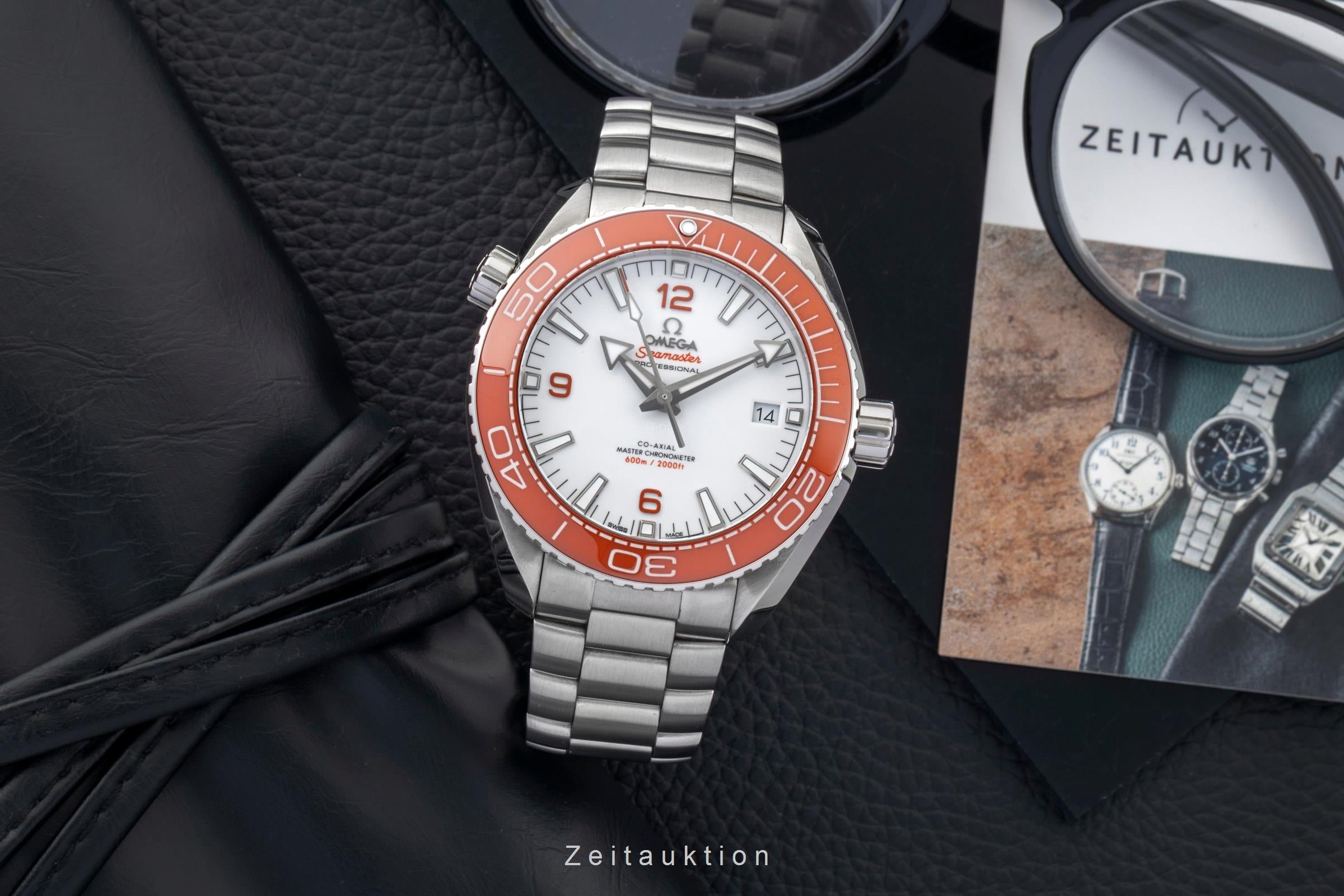 Omega Seamaster acero automático reloj para caballeros 215.30.44.21.04.001 LP: 9300EUR  [2602472]
