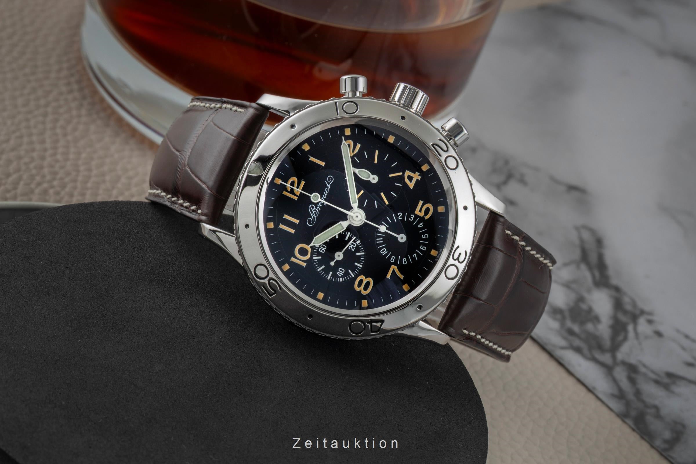 Breguet Type XX cronografo acciaio automatismo orologio da uomo 3800ST/92  [2602473]