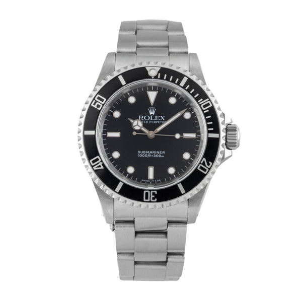 Rolex Submariner acero automático reloj para caballeros 14060  [2602474]