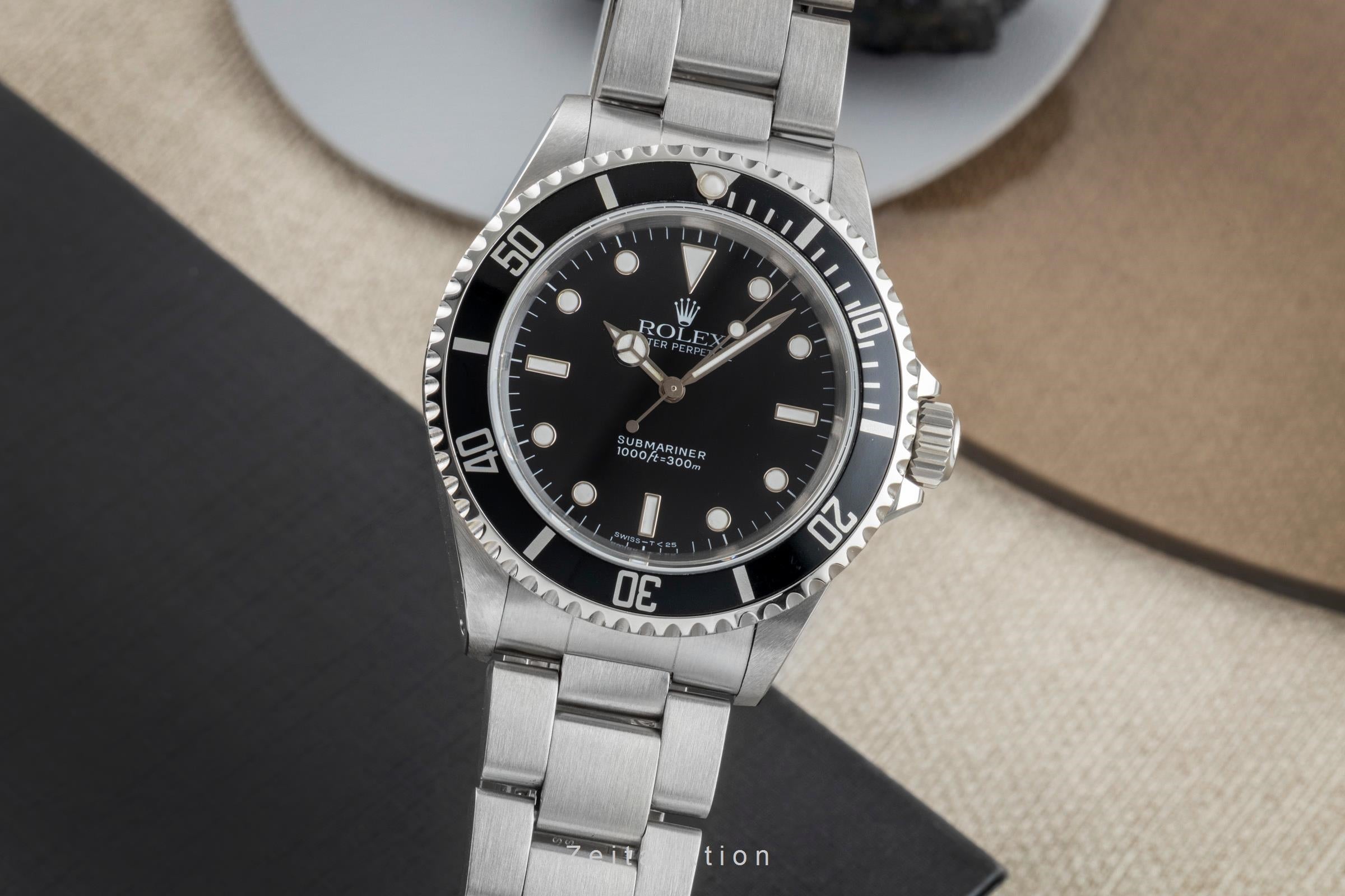 Rolex Submariner acciaio automatismo orologio da uomo 14060  [2602474]