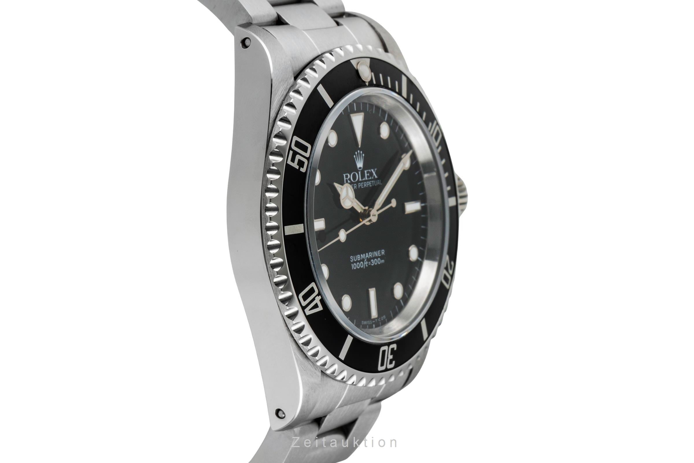 Rolex Submariner acero automático reloj para caballeros 14060  [2602474]
