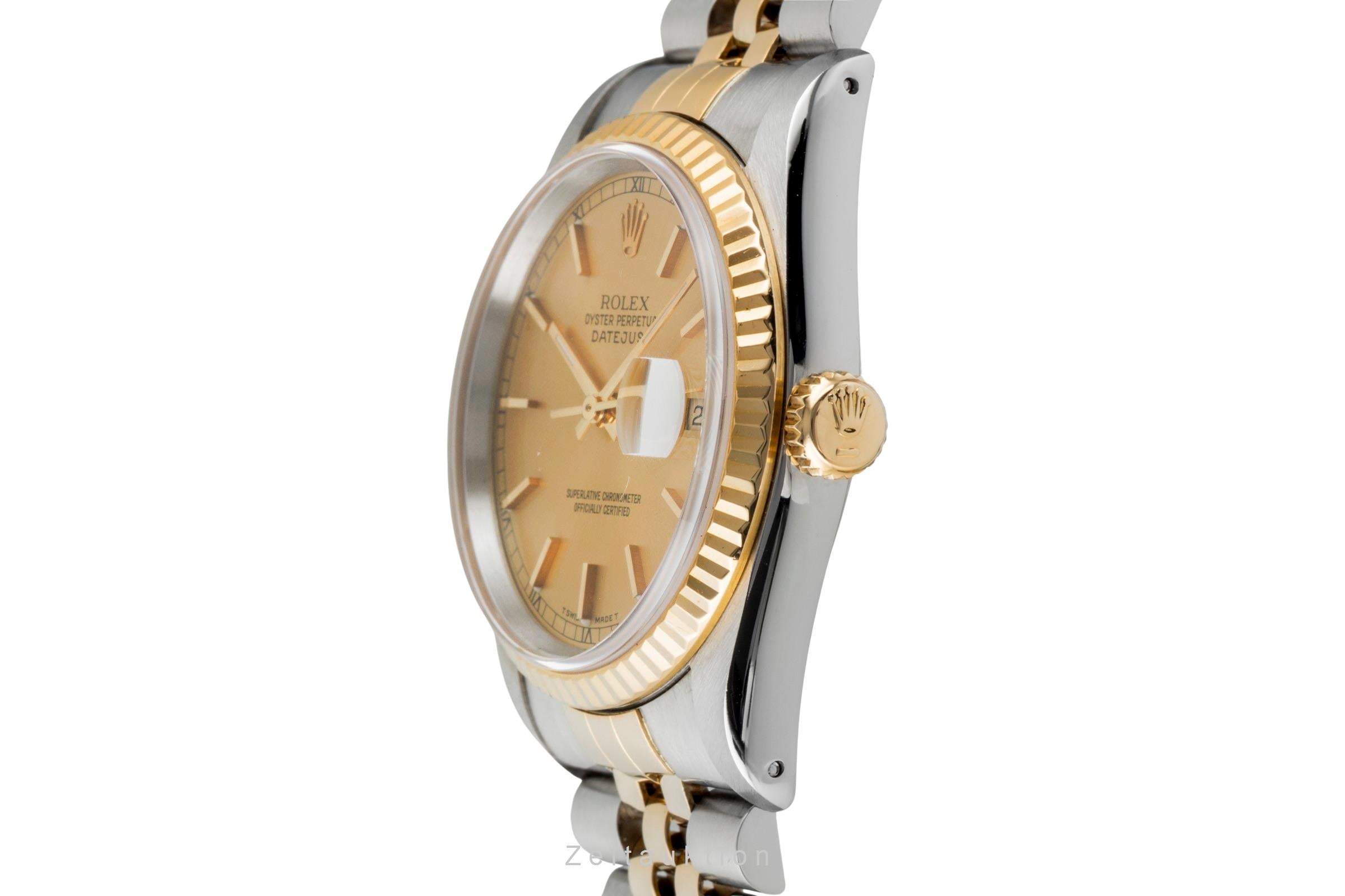 Rolex Datejust steel / gold automatic men's watch 16233  [2602477]