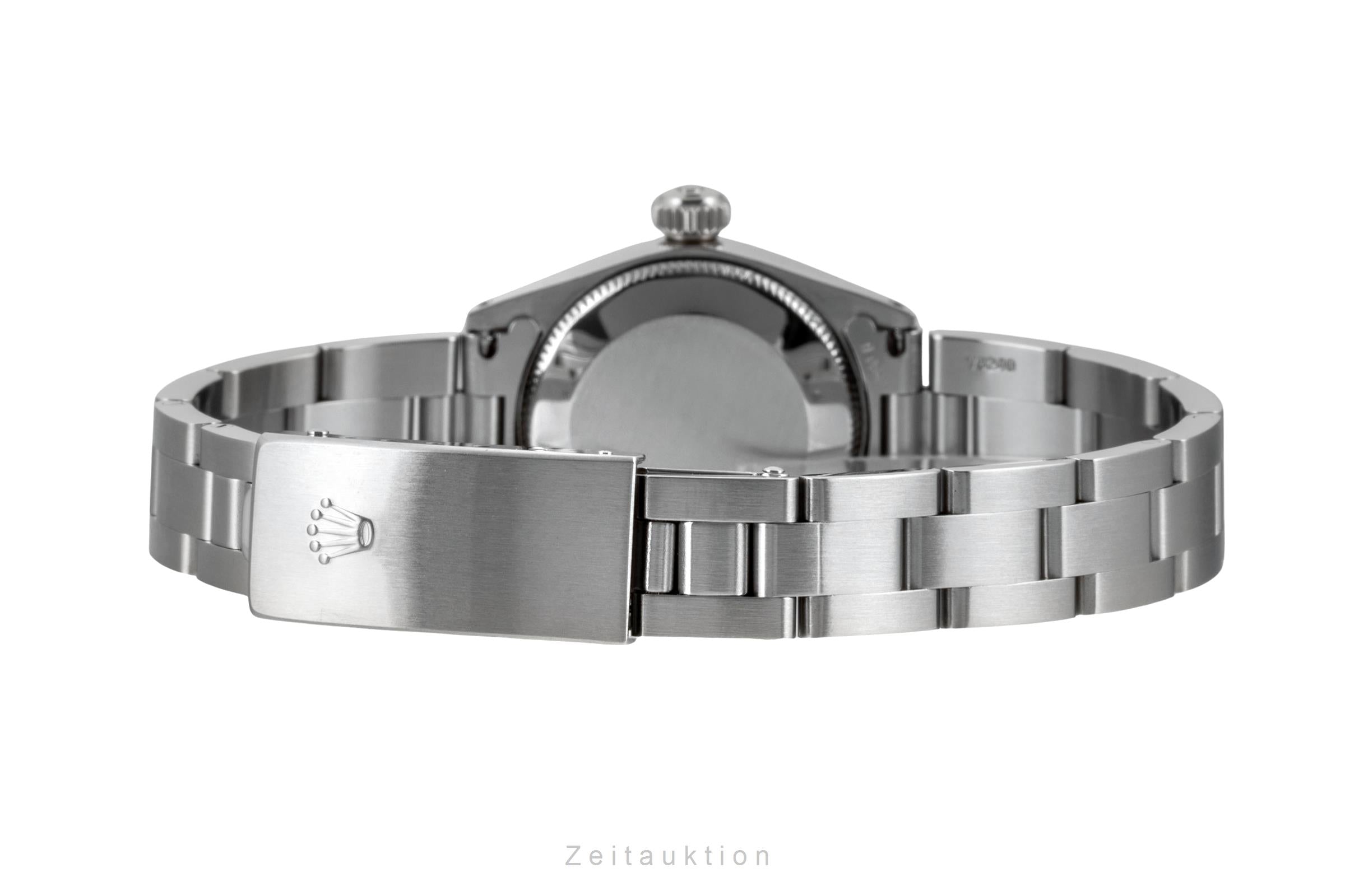 Rolex Oyster Perpetual Silver Dial Edelstahl Automatik Damenuhr Ref. 6623  [2602478]