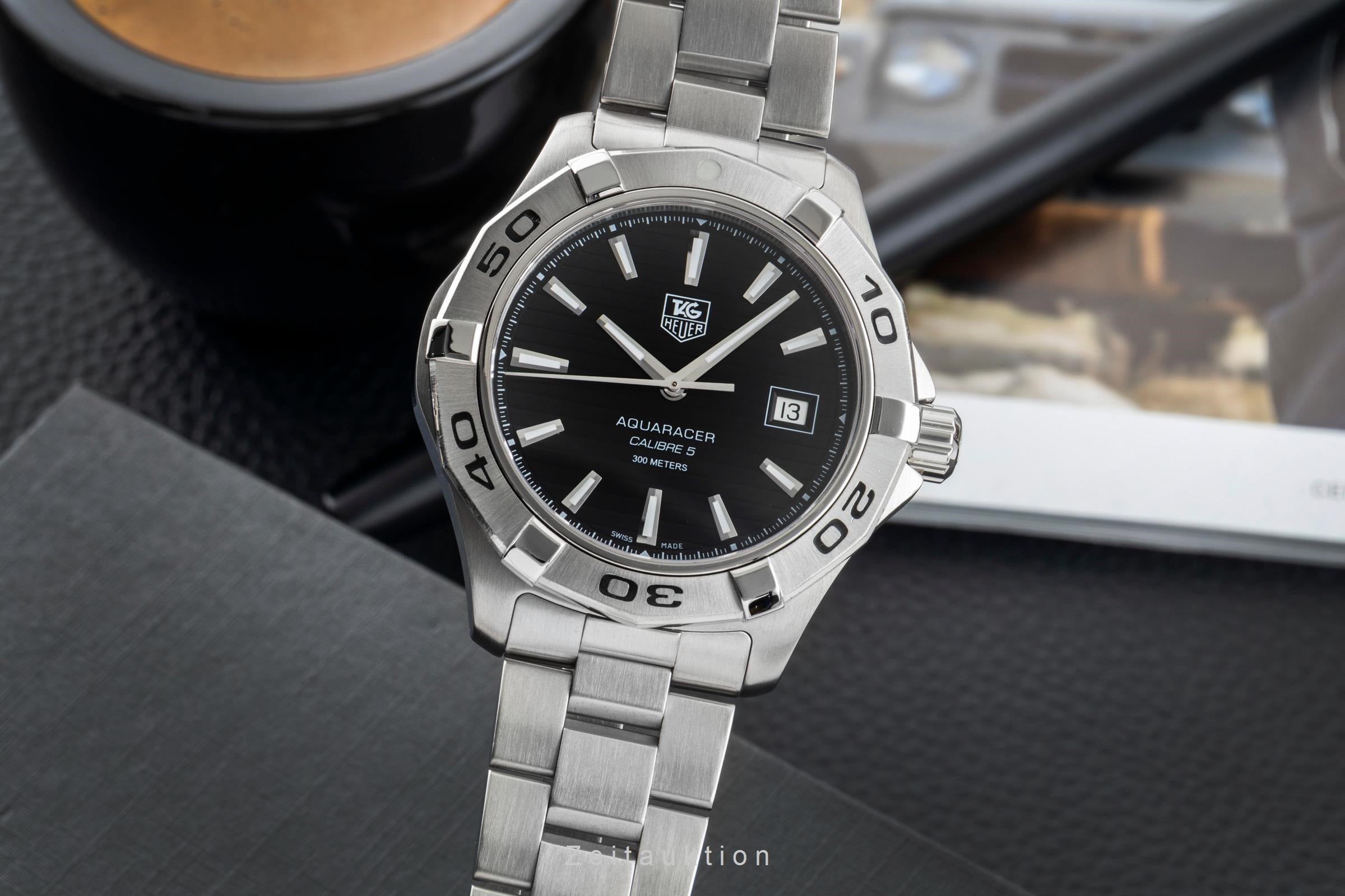 Tag Heuer Aquaracer acciaio automatismo orologio da uomo WAP2010.BA0830 LP: 4550EUR  [2602479]