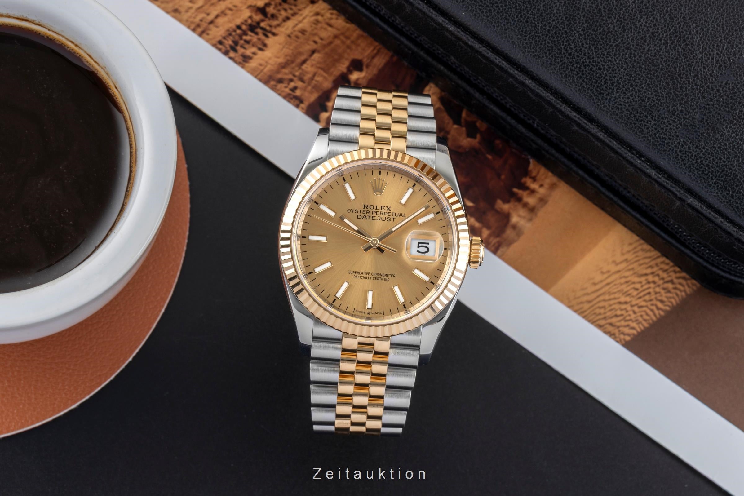Rolex Datejust acero / oro automático reloj para caballeros 126233  [2602480]