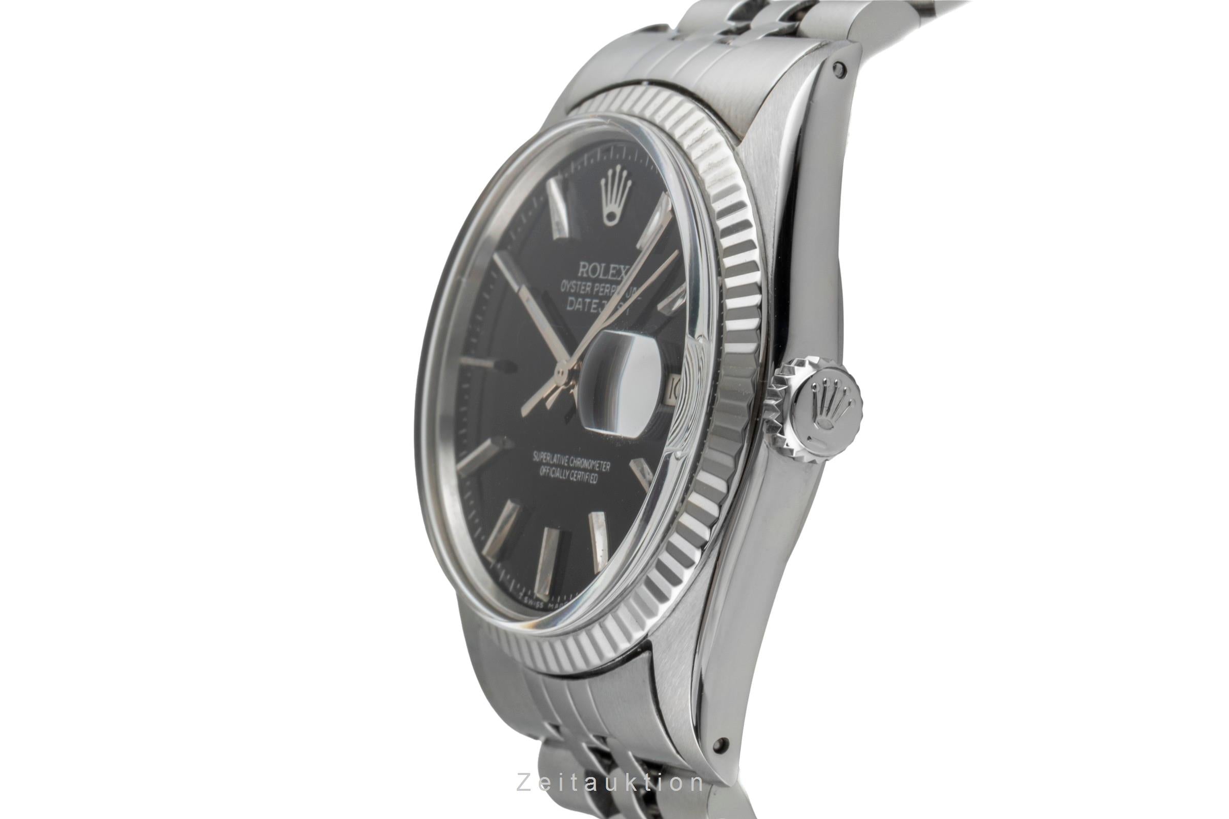 Rolex Datejust Stahl / Weissgold Automatik Herrenuhr Ref. 16014 Klassiker  [2602481]