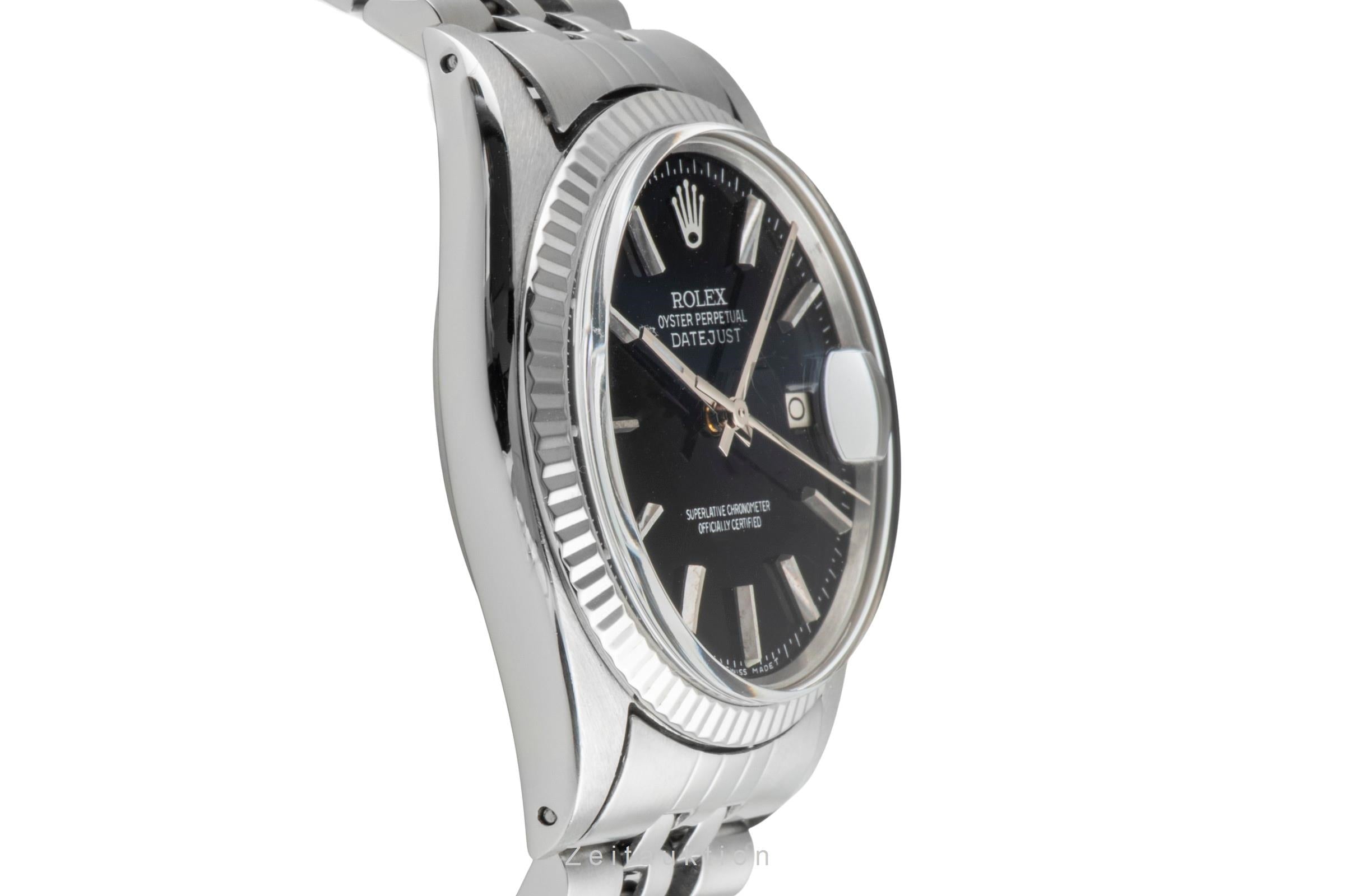 Rolex Datejust Stahl / Weissgold Automatik Herrenuhr Ref. 16014 Klassiker  [2602481]