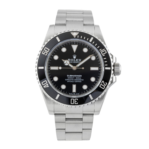 Rolex Submariner acero automático reloj para caballeros 124060  [2602485]