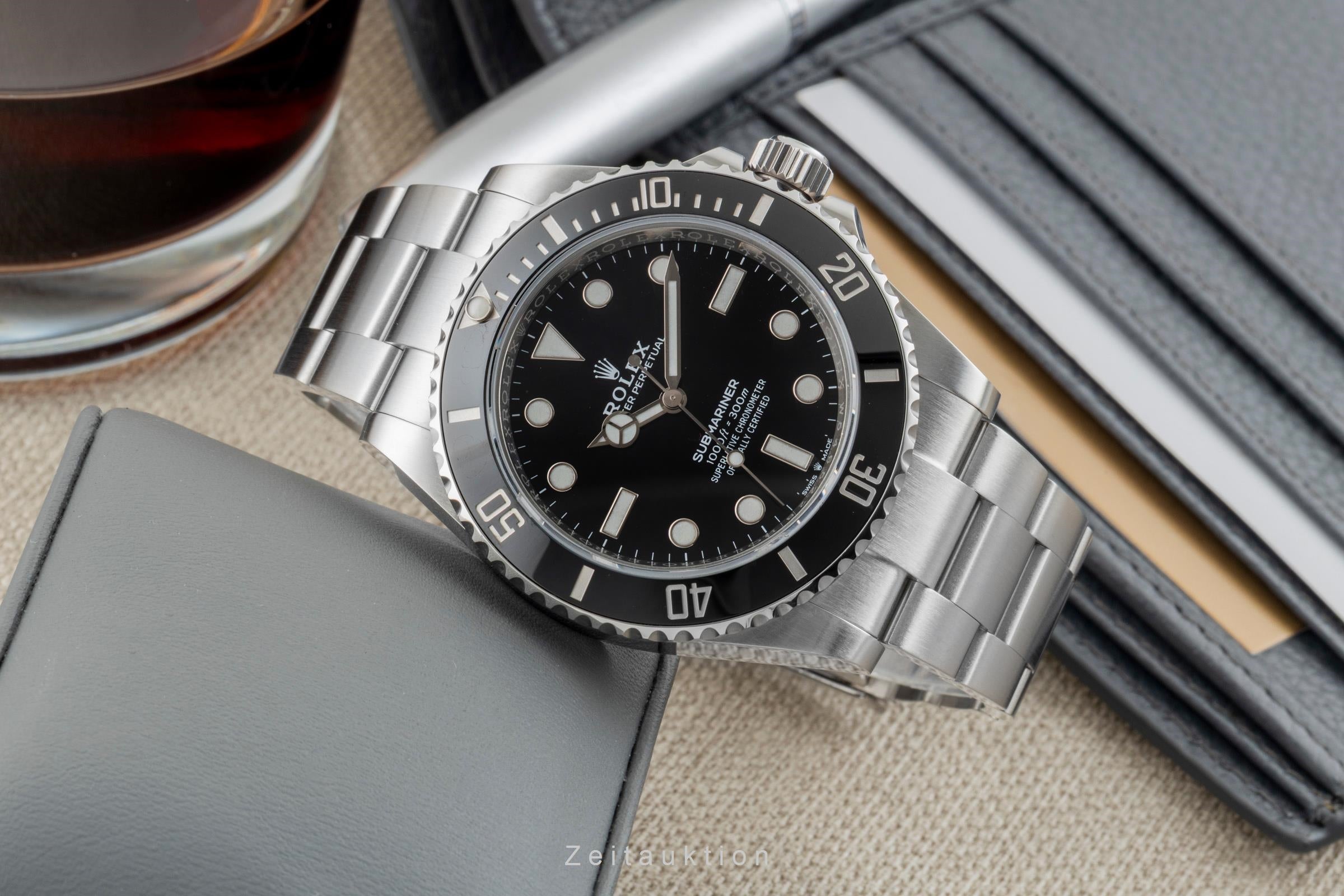 Rolex Submariner acero automático reloj para caballeros 124060  [2602485]