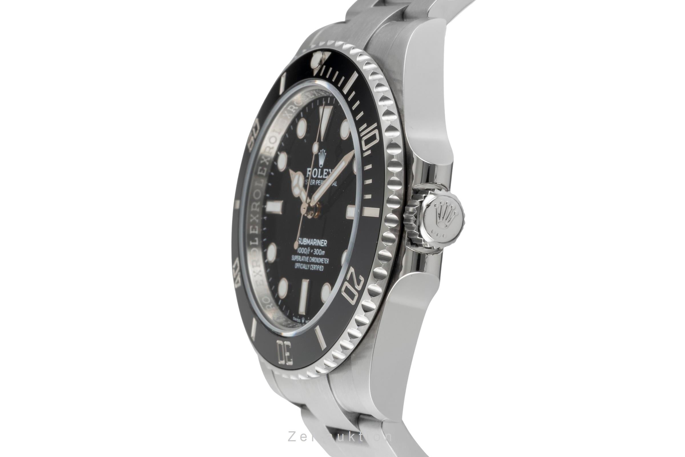 Rolex Submariner acero automático reloj para caballeros 124060  [2602485]