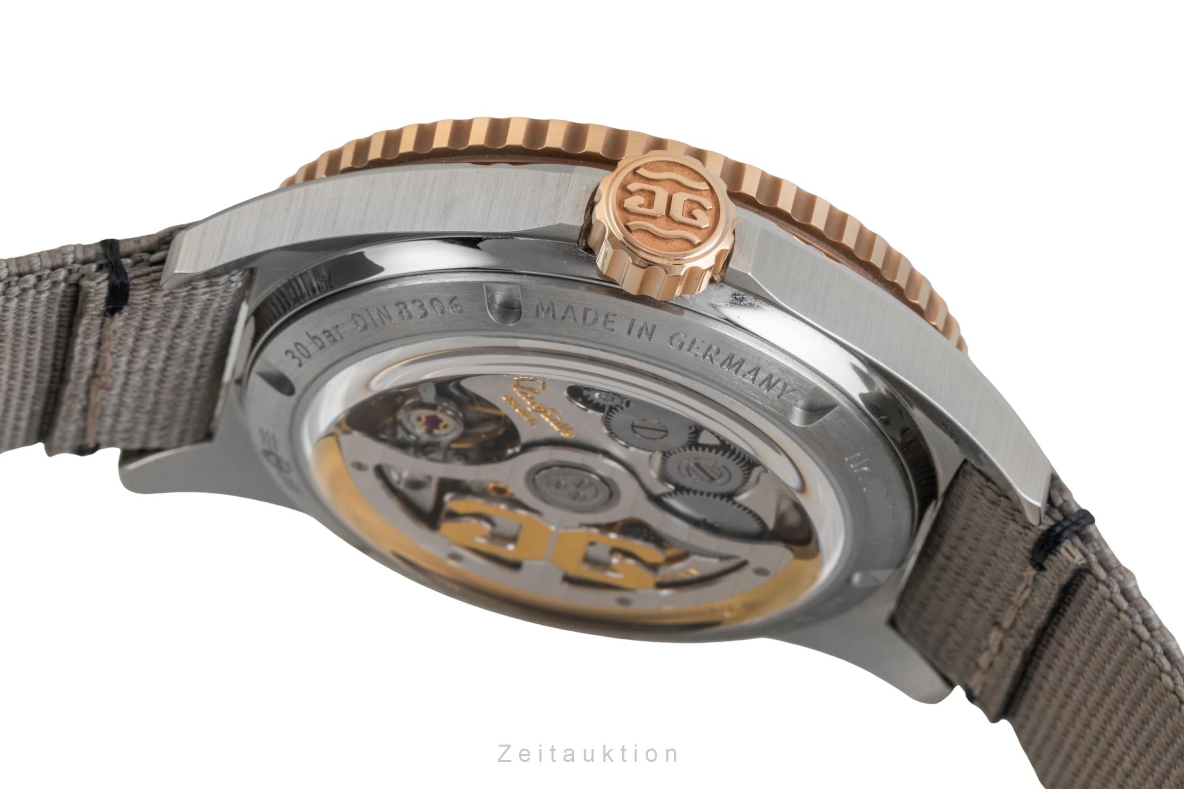 Glashütte SeaQ acciaio / oro automatismo orologio da uomo 1-36-13-04-91-34 LP: 16600EUR  [2602486]