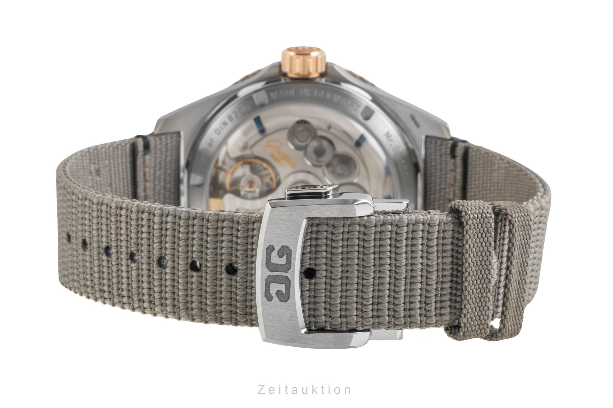Glashütte SeaQ acciaio / oro automatismo orologio da uomo 1-36-13-04-91-34 LP: 16600EUR  [2602486]