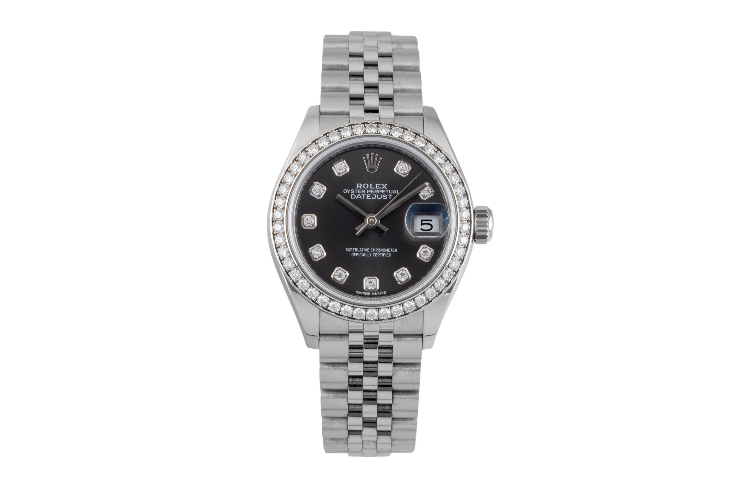 Rolex Lady Datejust acier / or blanc automatique montre pour femmes 279384RBR LP: 18000EUR  [2602487]