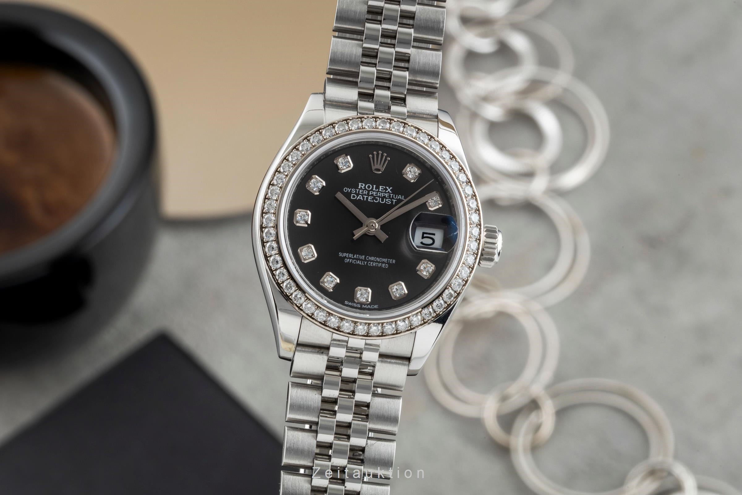 Rolex Lady Datejust acier / or blanc automatique montre pour femmes 279384RBR LP: 18000EUR  [2602487]