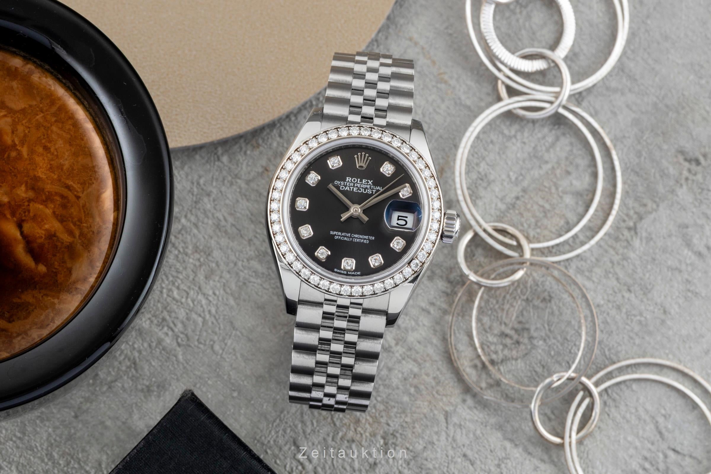 Rolex Lady Datejust acier / or blanc automatique montre pour femmes 279384RBR LP: 18000EUR  [2602487]