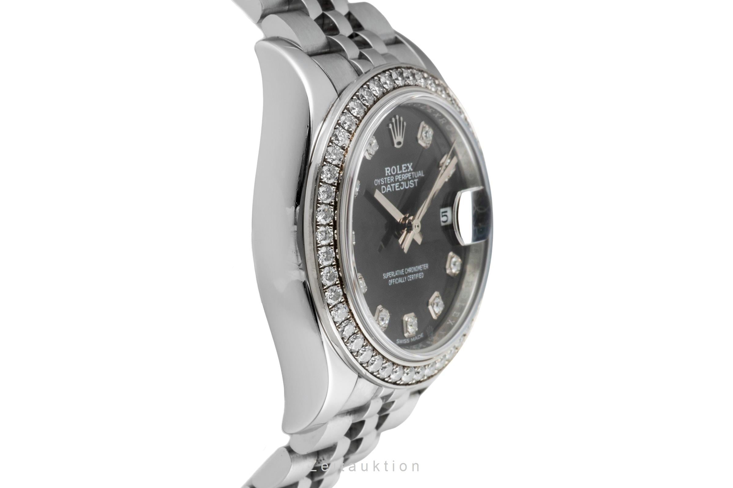 Rolex Lady Datejust acier / or blanc automatique montre pour femmes 279384RBR LP: 18000EUR  [2602487]