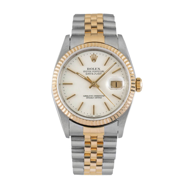 Rolex Datejust acero / oro automático reloj para caballeros 16233  [2602488]