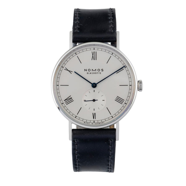 Nomos Ludwig 38 Edelstahl Handaufzug Herrenuhr Ref. 235 B&P 2021 NP: 1960,- € [2602490]