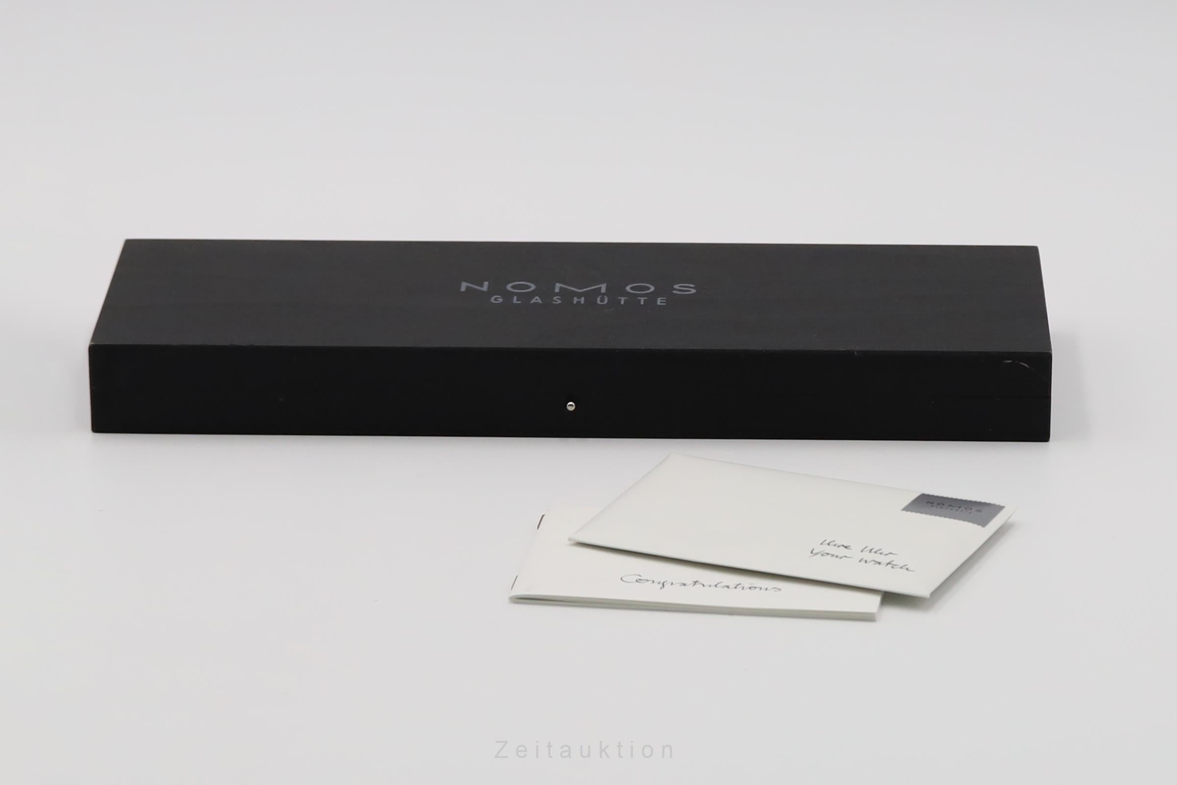 Nomos Ludwig 38 Edelstahl Handaufzug Herrenuhr Ref. 235 B&P 2021 NP: 1960,- € [2602490]