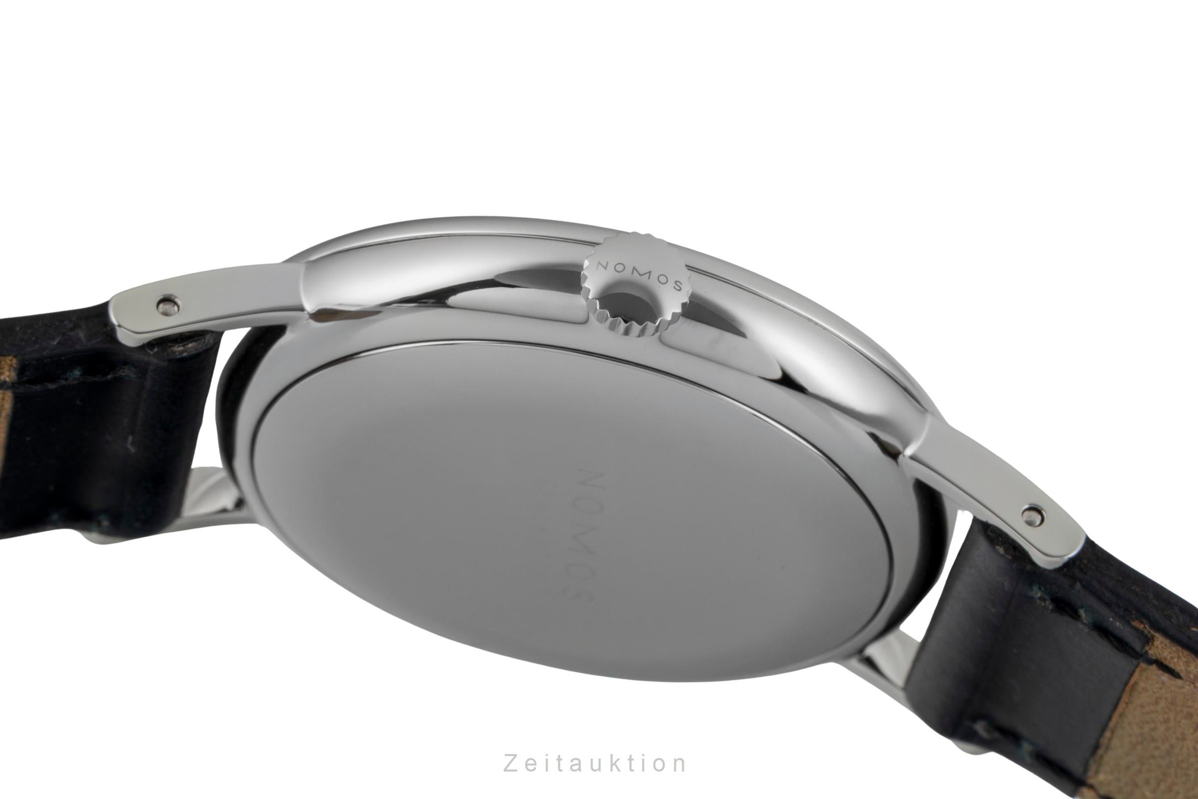 Nomos Ludwig 38 Edelstahl Handaufzug Herrenuhr Ref. 235 B&P 2021 NP: 1960,- € [2602490]
