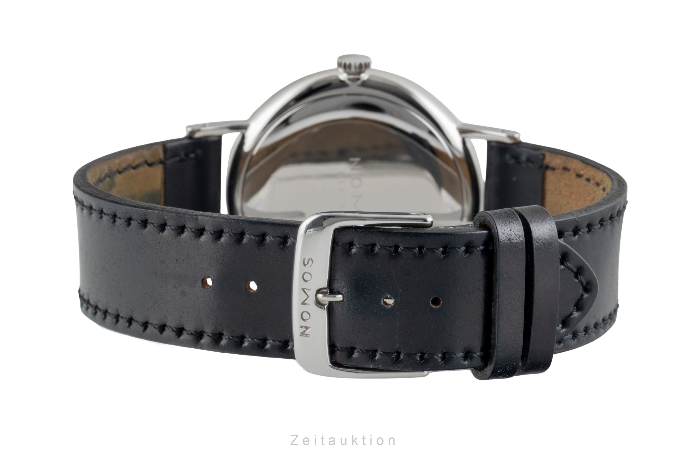 Nomos Ludwig 38 Edelstahl Handaufzug Herrenuhr Ref. 235 B&P 2021 NP: 1960,- € [2602490]