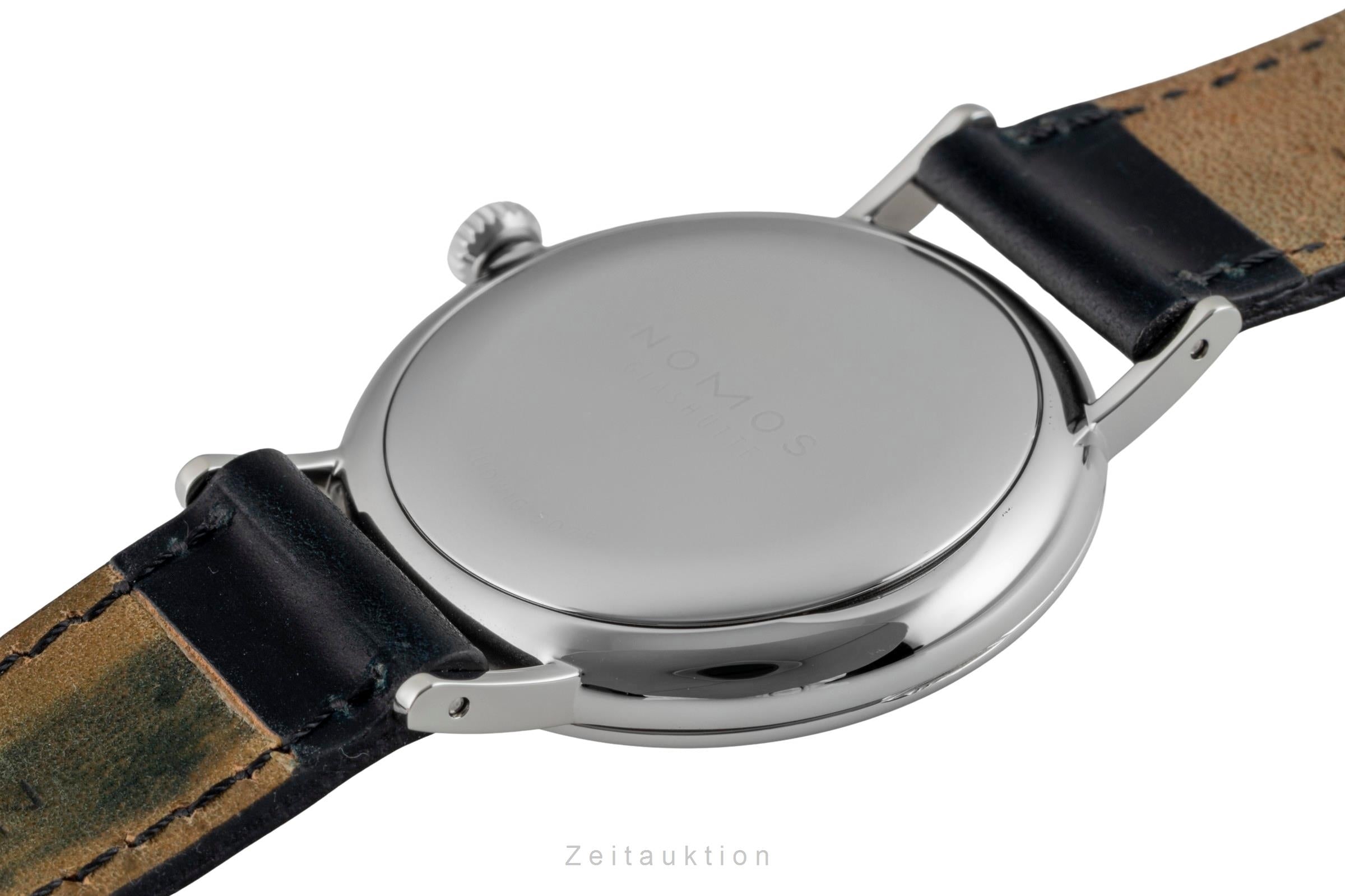 Nomos Ludwig 38 Edelstahl Handaufzug Herrenuhr Ref. 235 B&P 2021 NP: 1960,- € [2602490]