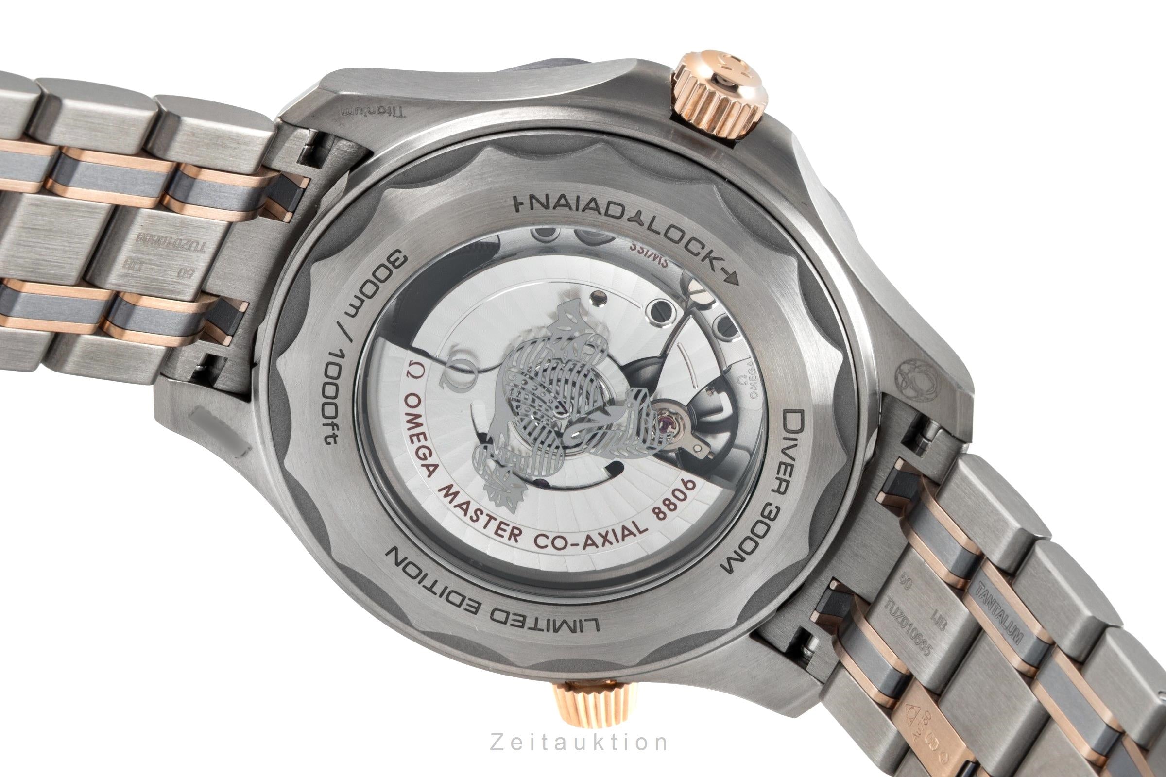 Omega Seamaster Diver 300M Co-Axial Titan / Tantal / Gold 210.60.42.20.99.001 [2602493]