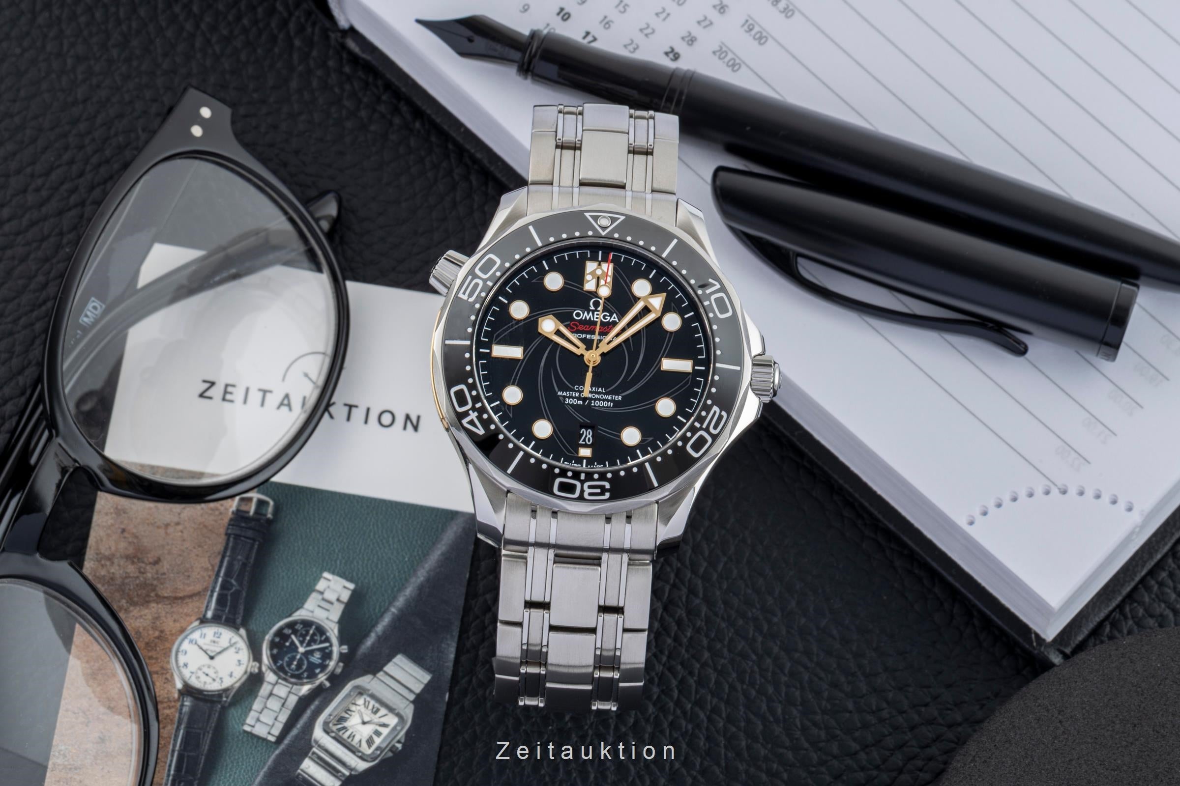 Omega Seamaster steel automatic men's watch 210.22.42.20.01.004 Limited  [2602494]