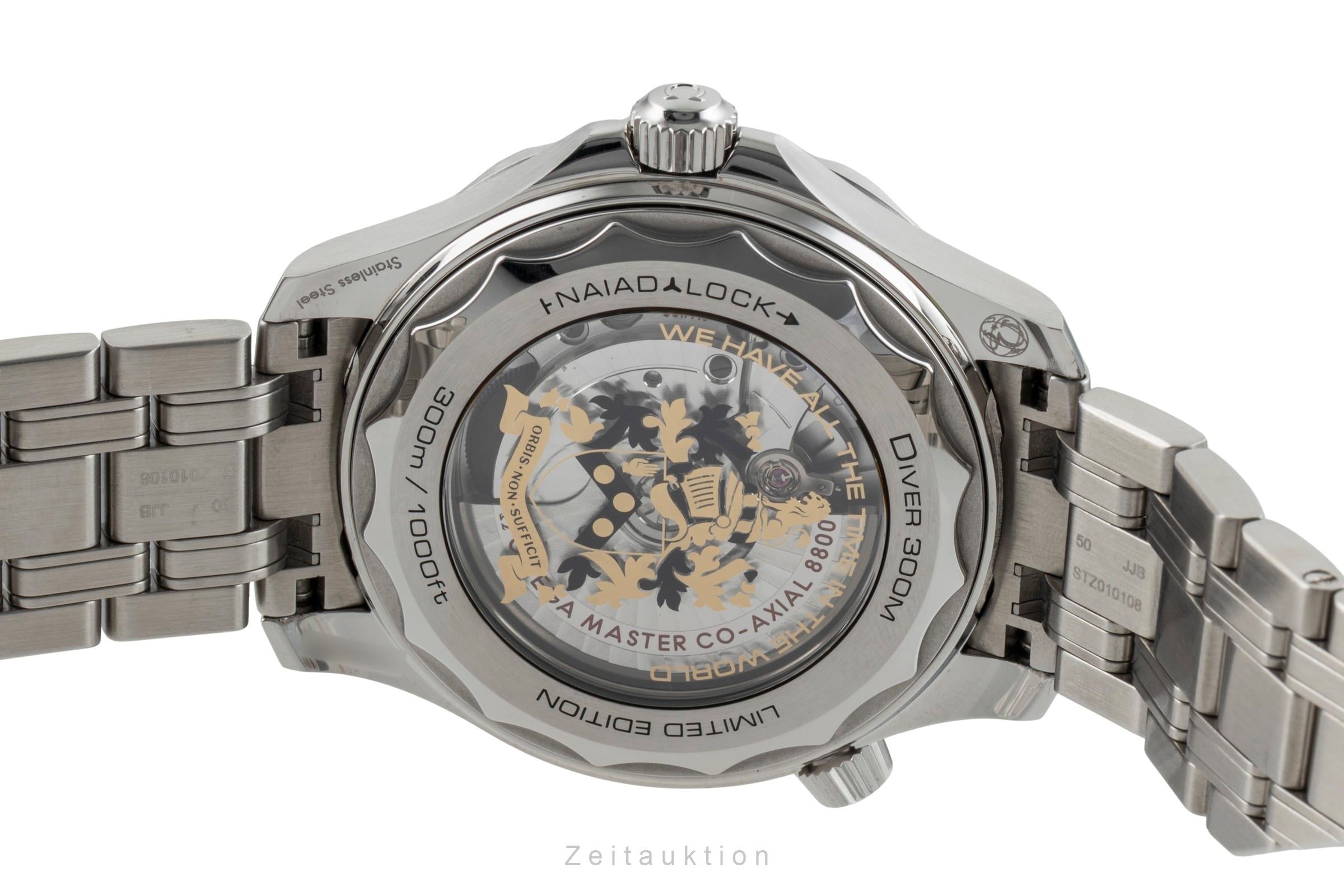 Omega Seamaster steel automatic men's watch 210.22.42.20.01.004 Limited  [2602494]
