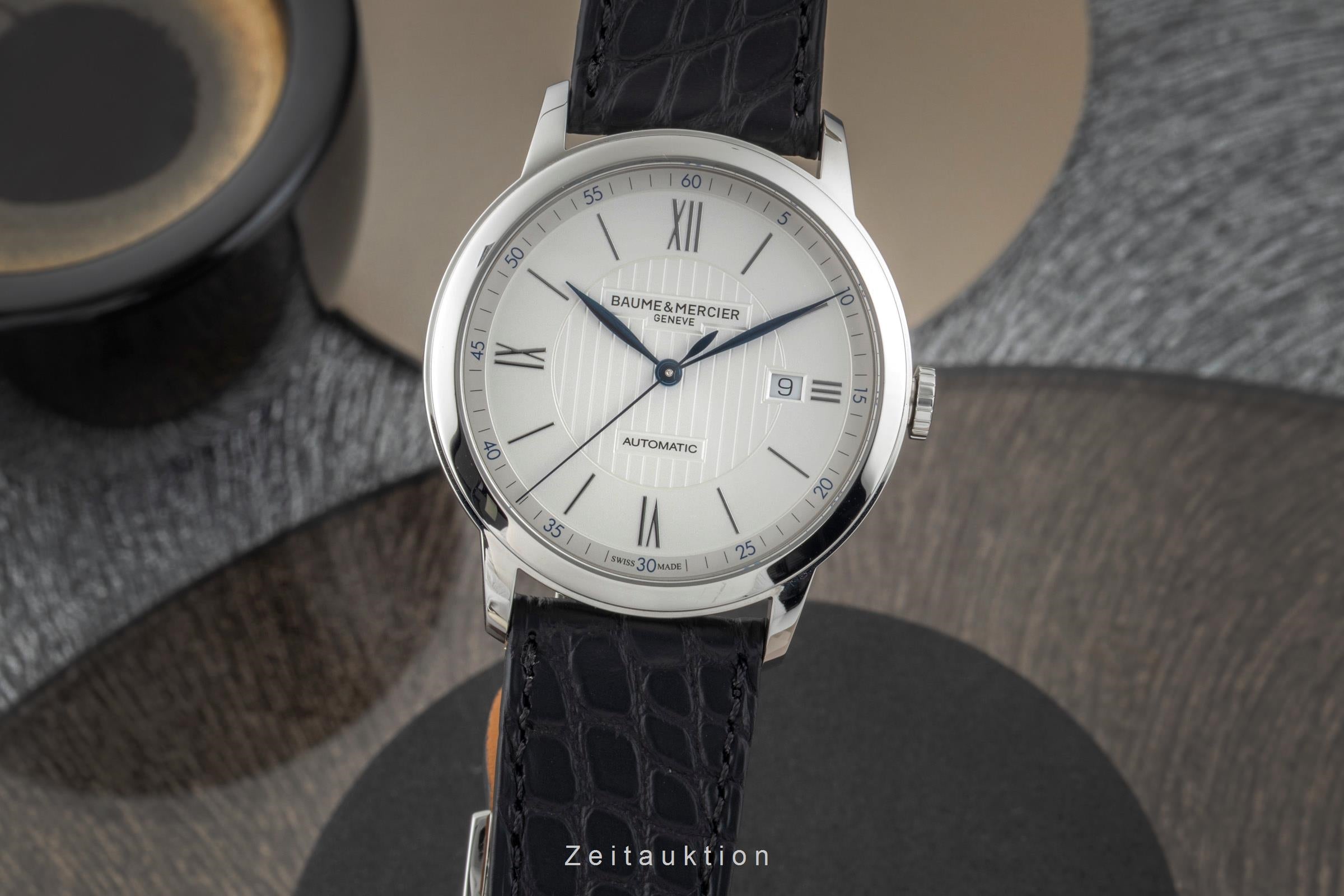Baume & Mercier Classima Automatik Stahl Ref. M0A10333 B&P 2023 [2602496]