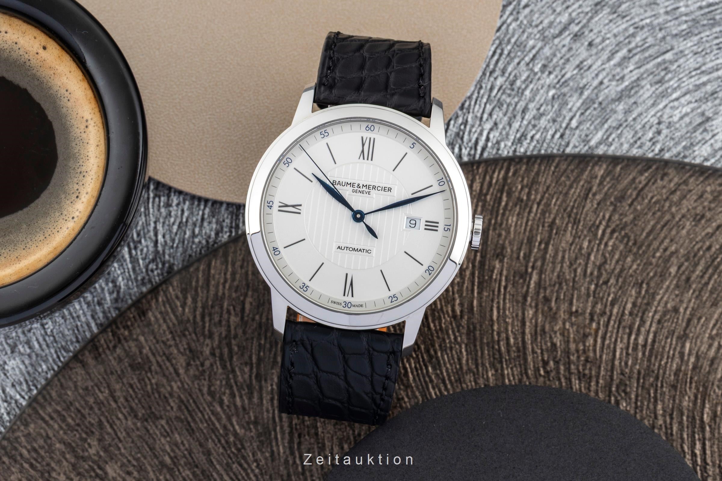 Baume & Mercier Classima Automatik Stahl Ref. M0A10333 B&P 2023 [2602496]