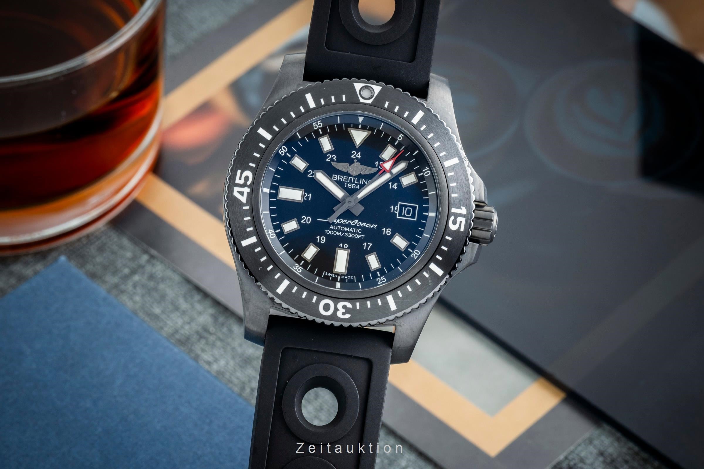 Breitling Superocean acciaio automatismo orologio da uomo M1739313.BE92.227S  [2602497]