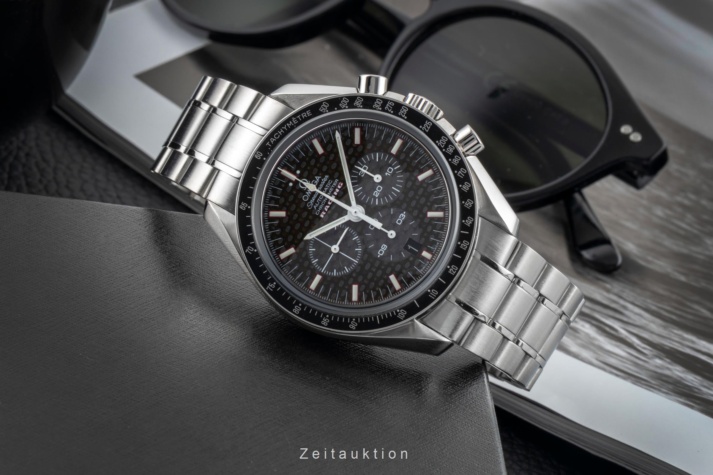 Omega Speedmaster Racing Chronograph Stahl Ref. 3552.59.00 B&P 2017 [2602498]