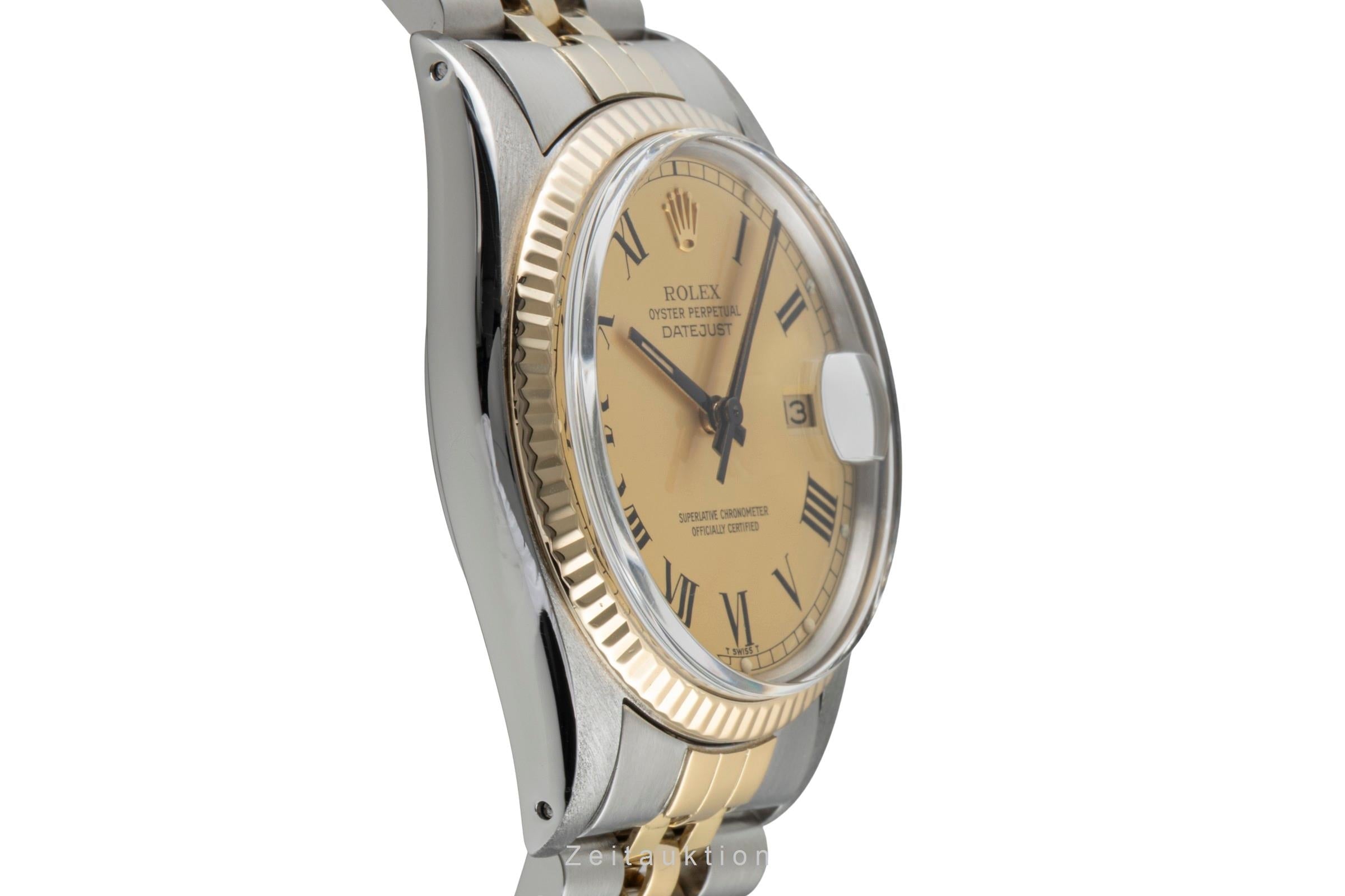 Rolex Datejust 36 Buckley Dial Oyster Perpetual Stahl Gold Automatik Ref. 16013  [2602499]