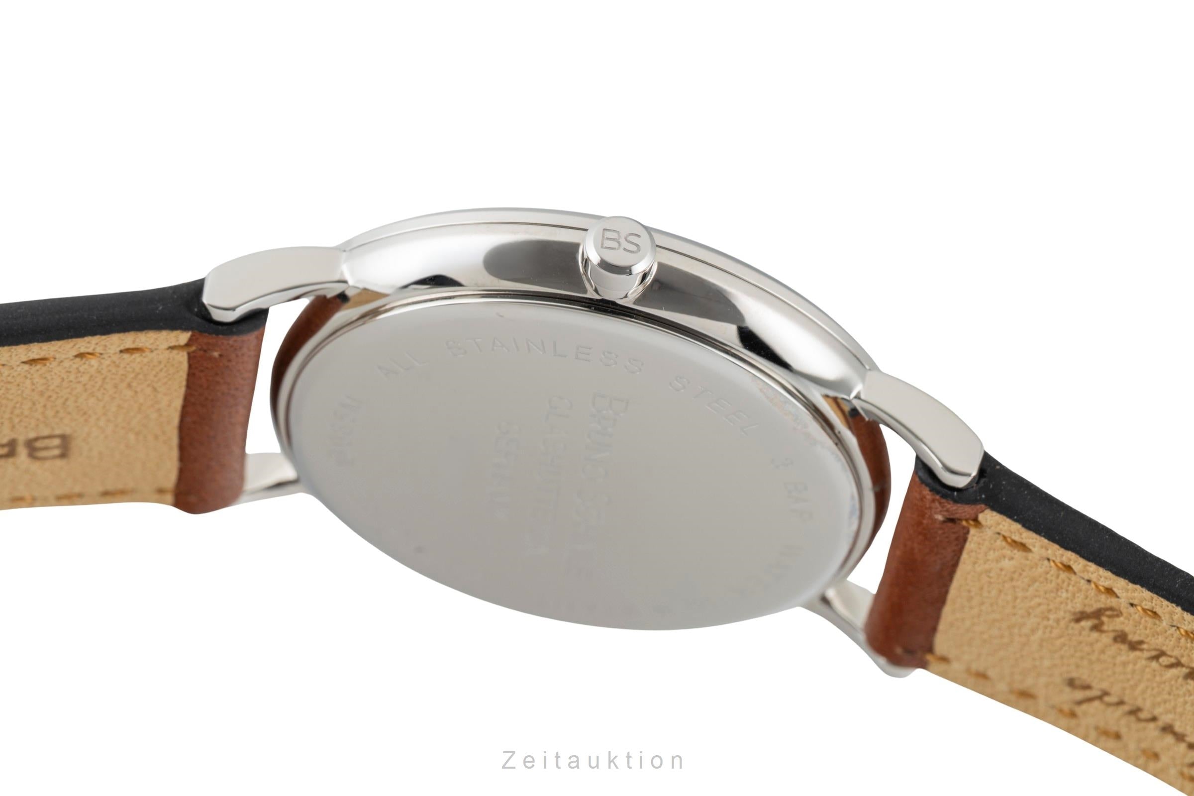 Bruno Söhnle Glashütte Nabucco steel quartz Ref. 17-13085-237