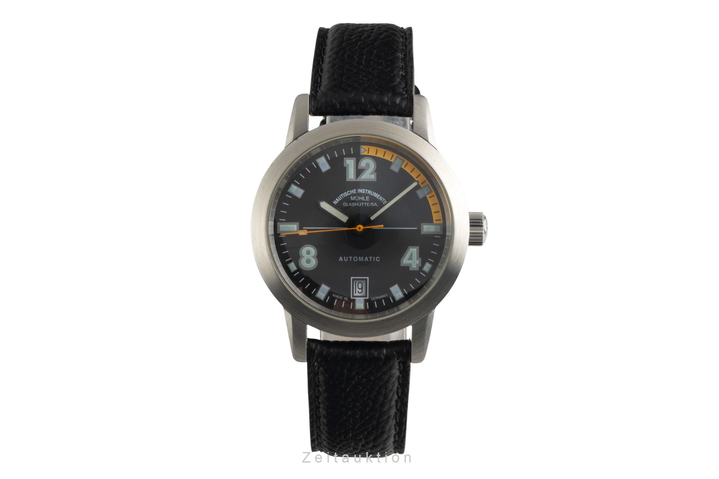 Mühle Laser  acero automático reloj para caballeros M1-26-43-LB  [2602504]