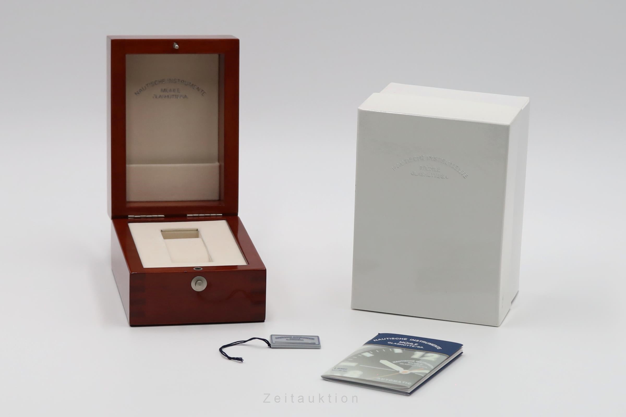 Mühle Laser  acero automático reloj para caballeros M1-26-43-LB  [2602504]