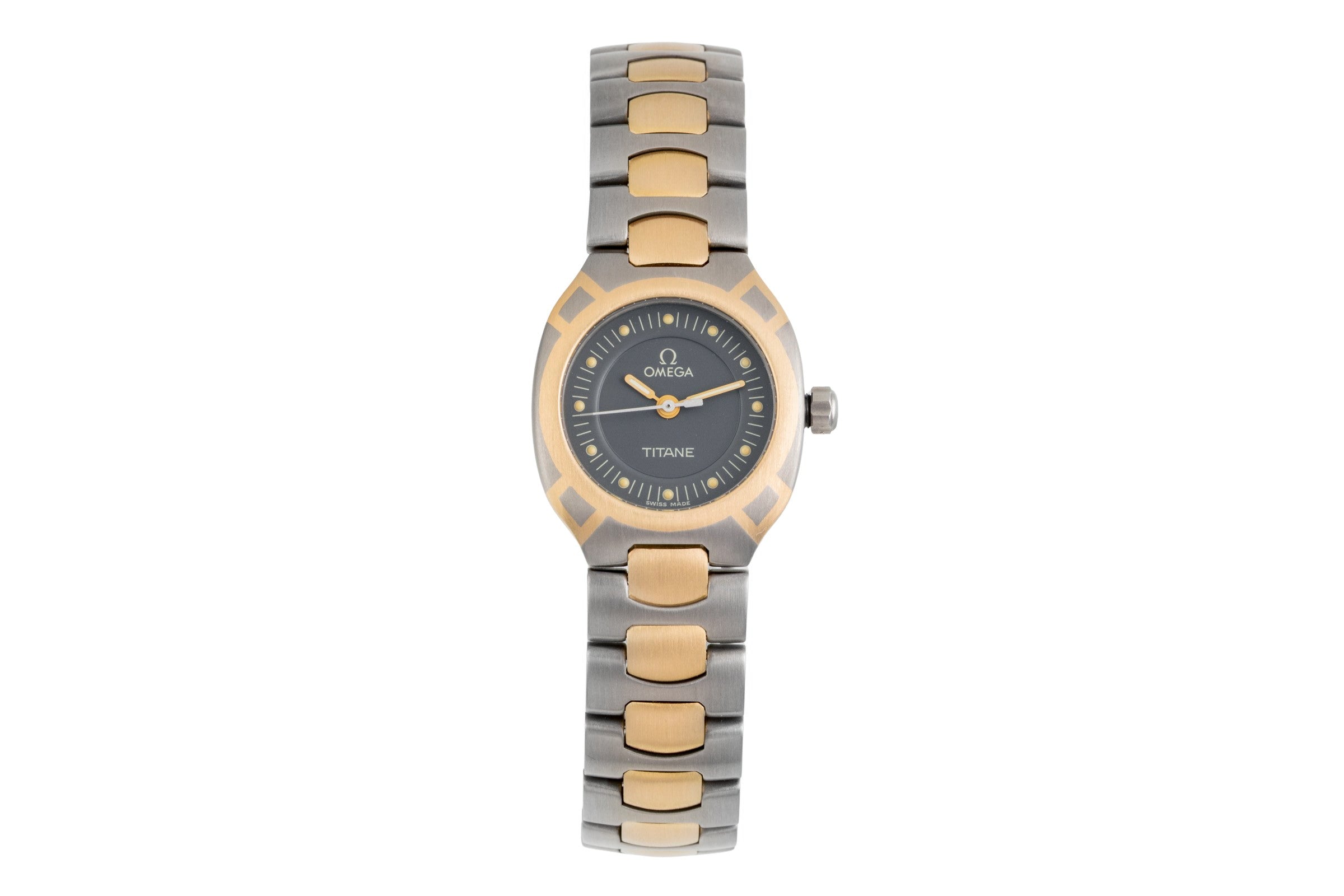 OMEGA Seamaster 腕時計 レディース Omega Seamaster titane / or quartz Kal. 1460 Ref. 796.1031 | 2602506