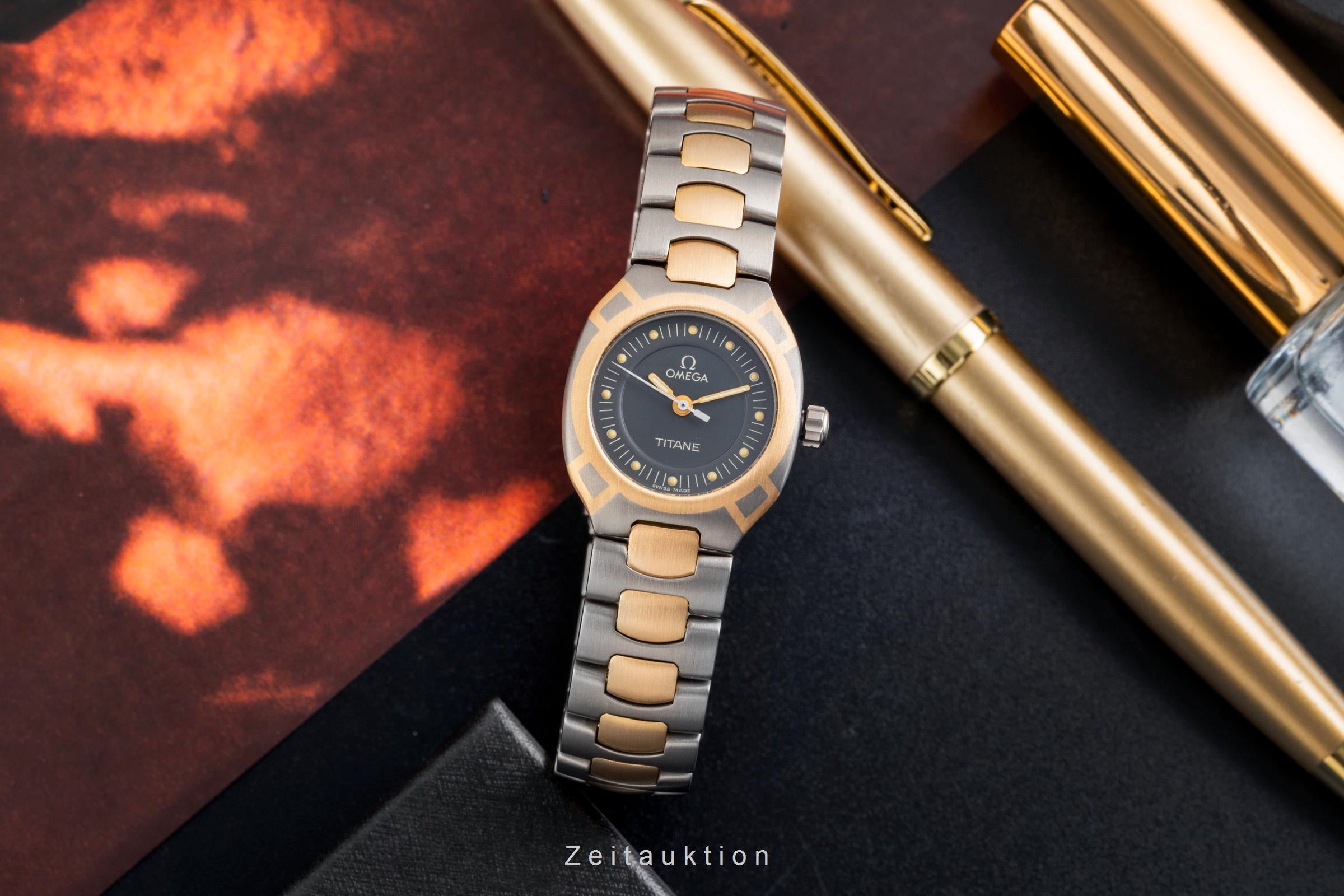 Omega Seamaster titanium / gold quartz Kal. 1460 Ref. 796.1031