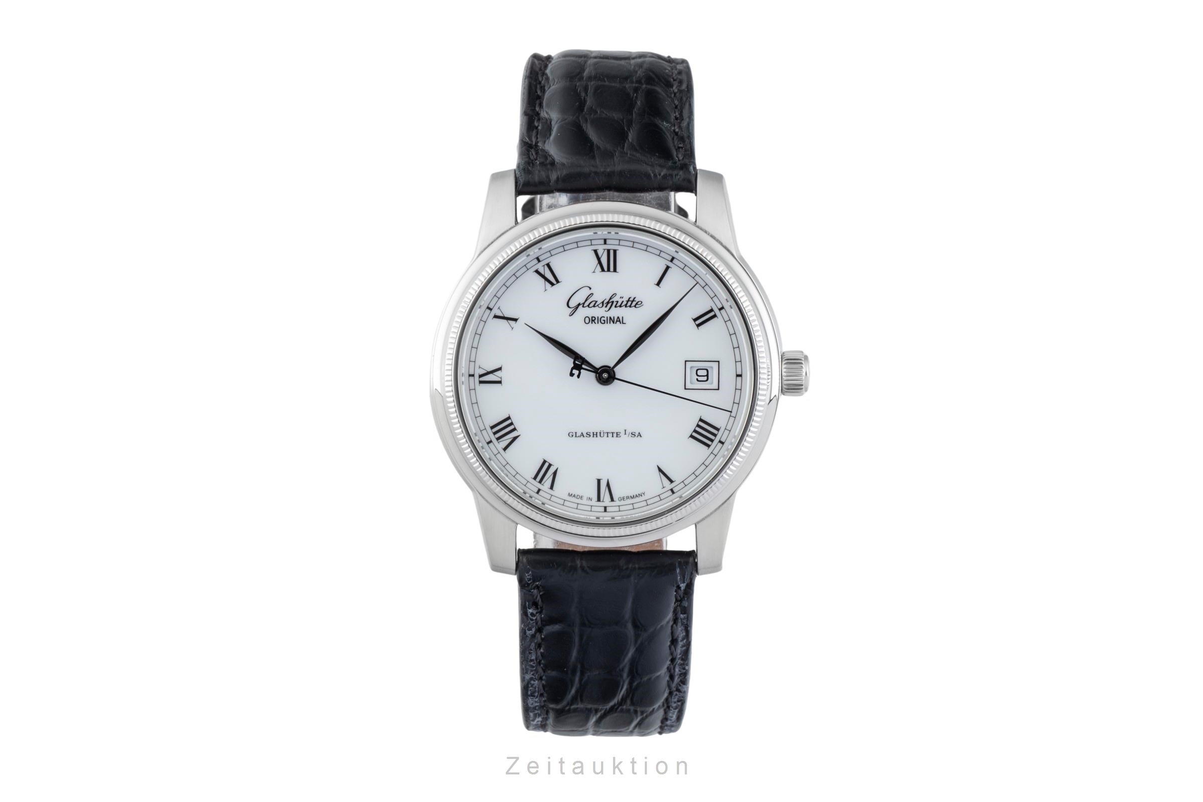 Glashütte Senator steel automatic men's watch 1-39-11-05-03-04  [2602507]