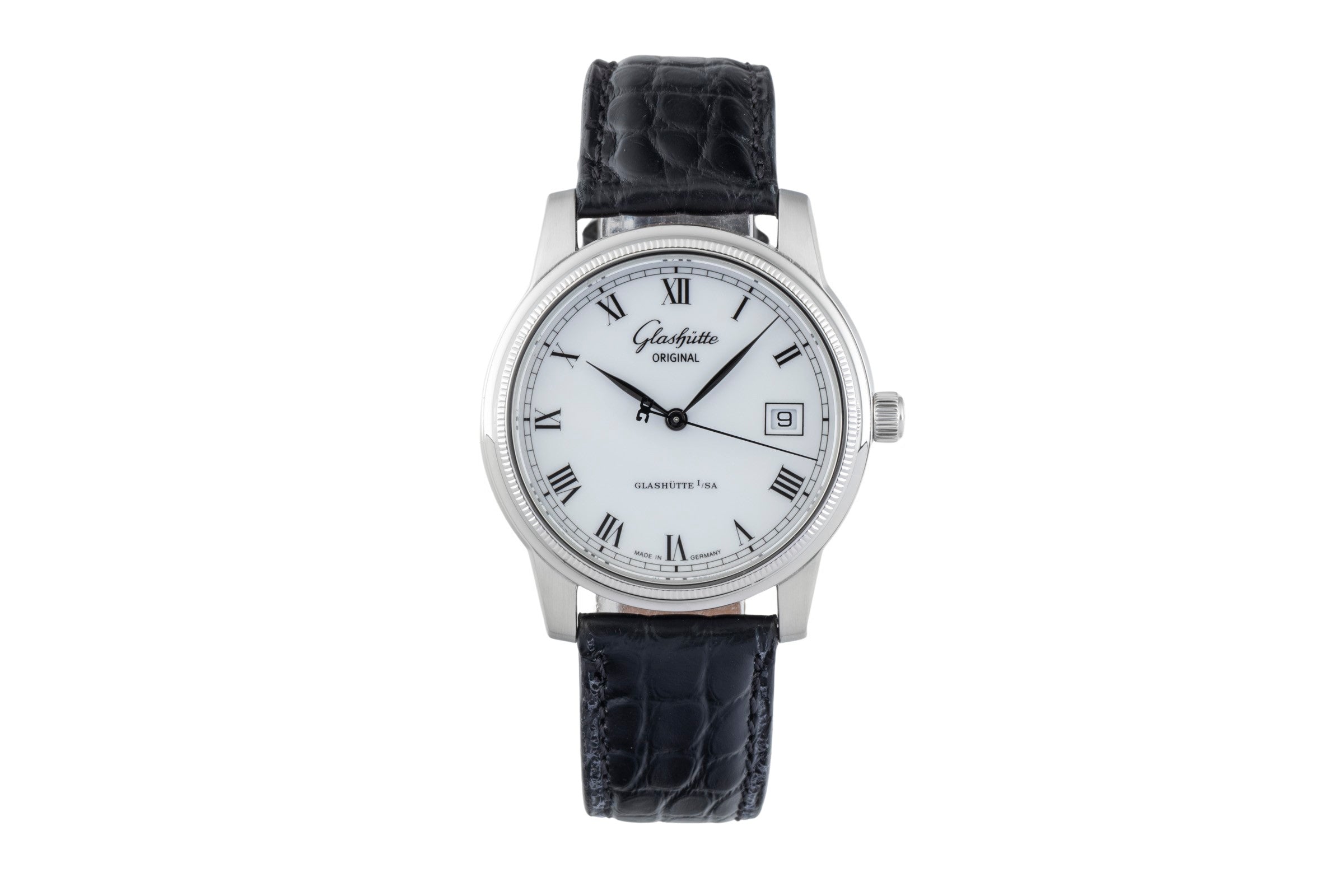 Glashütte Senator steel automatic men's watch 1-39-11-05-03-04  [2602507]